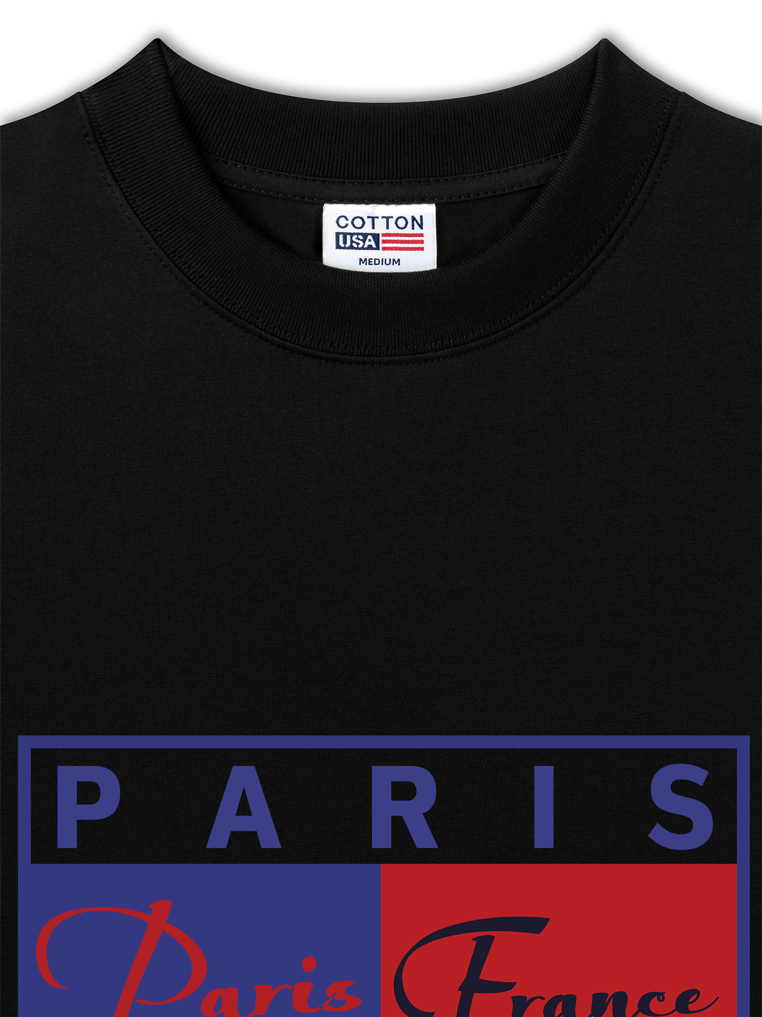 Áo Thun Relaxed Fit Basic Paris France