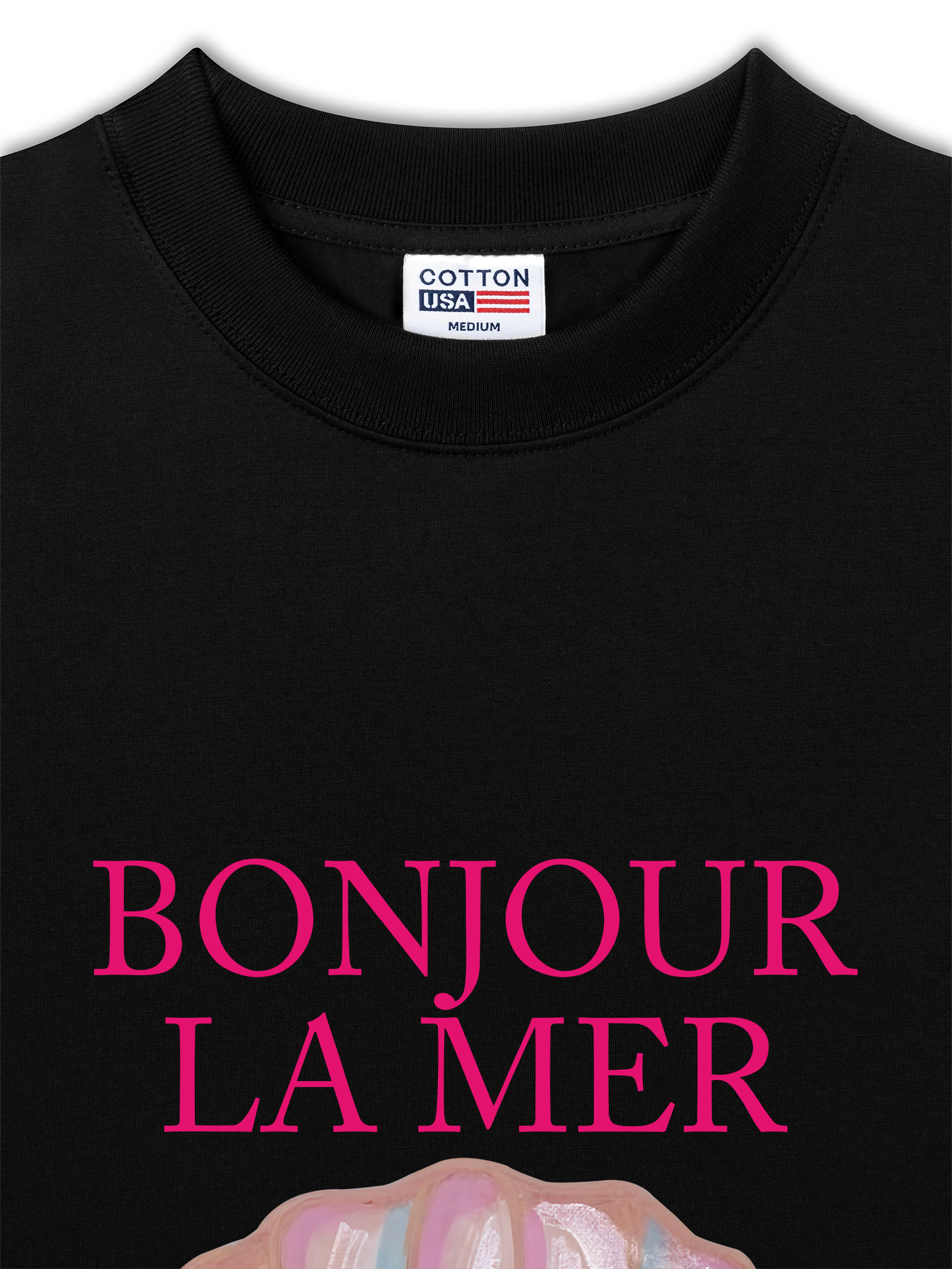 Áo Thun Relaxed Fit Bling Bonjour Lamer