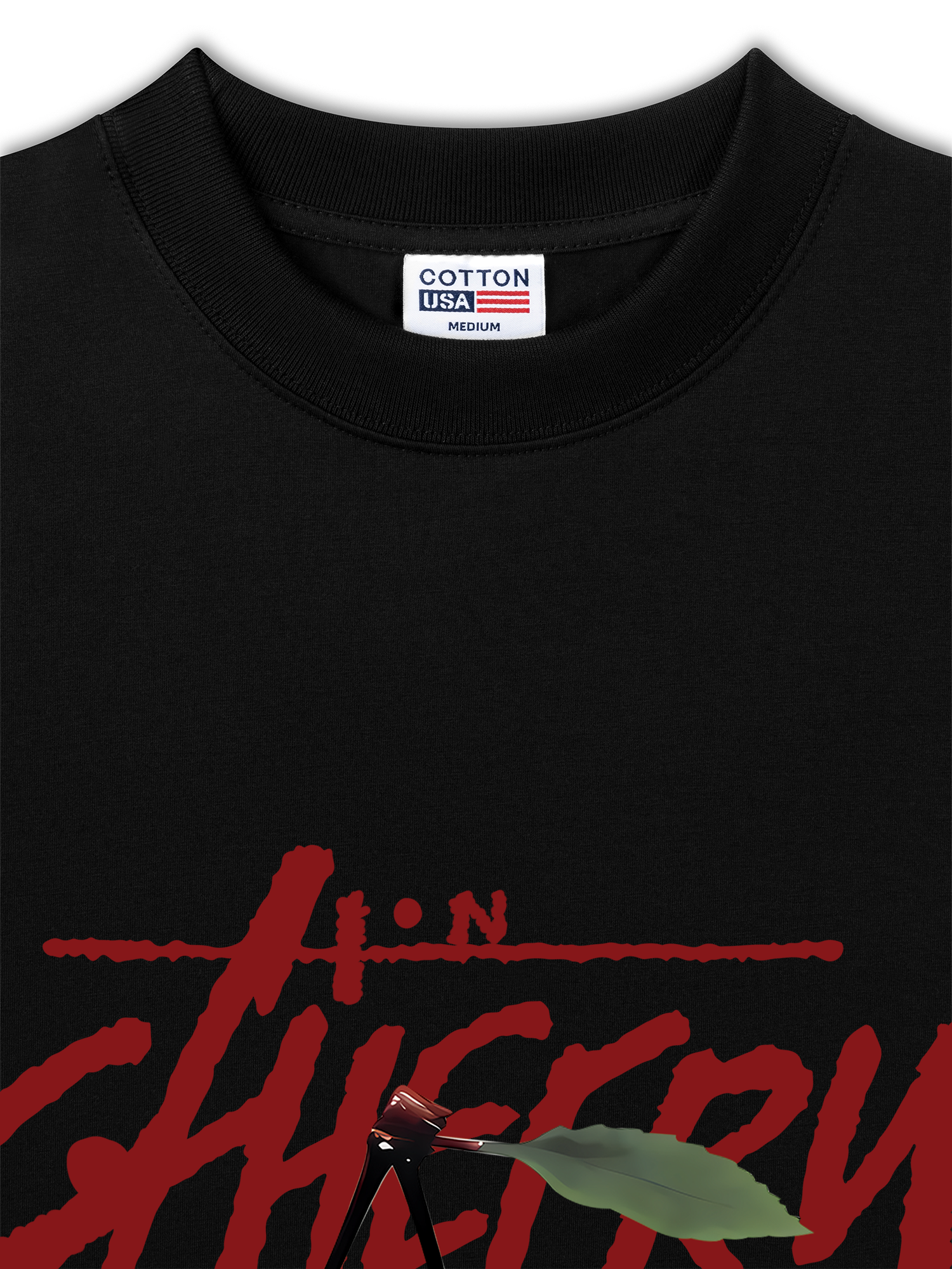 Áo Thun Relaxed Fit Cherry X Cotton USA Love