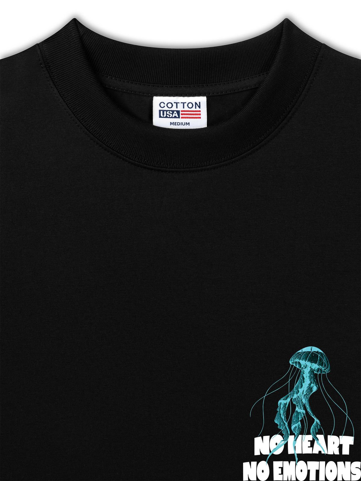 Áo Thun Relaxed Fit  No Heart No Emotion