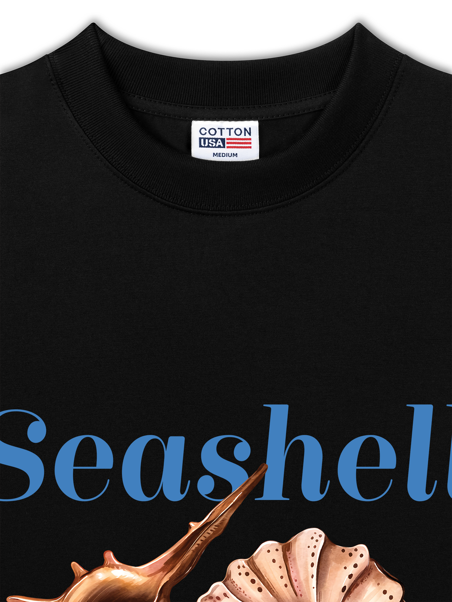 Áo Thun Relaxed Fit Seashell