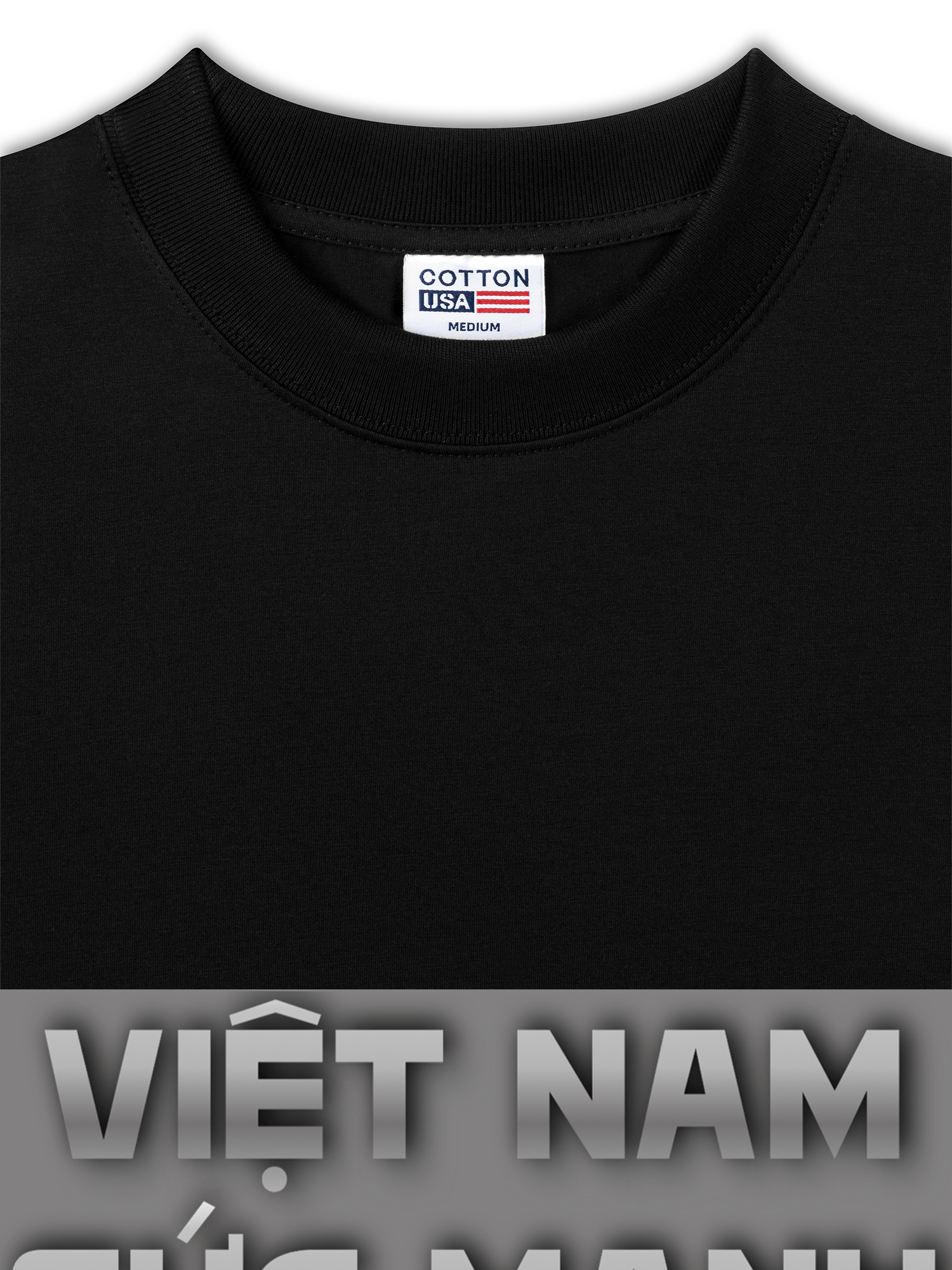 Áo Thun Relaxed Fit Việt Nam Sức Mạnh