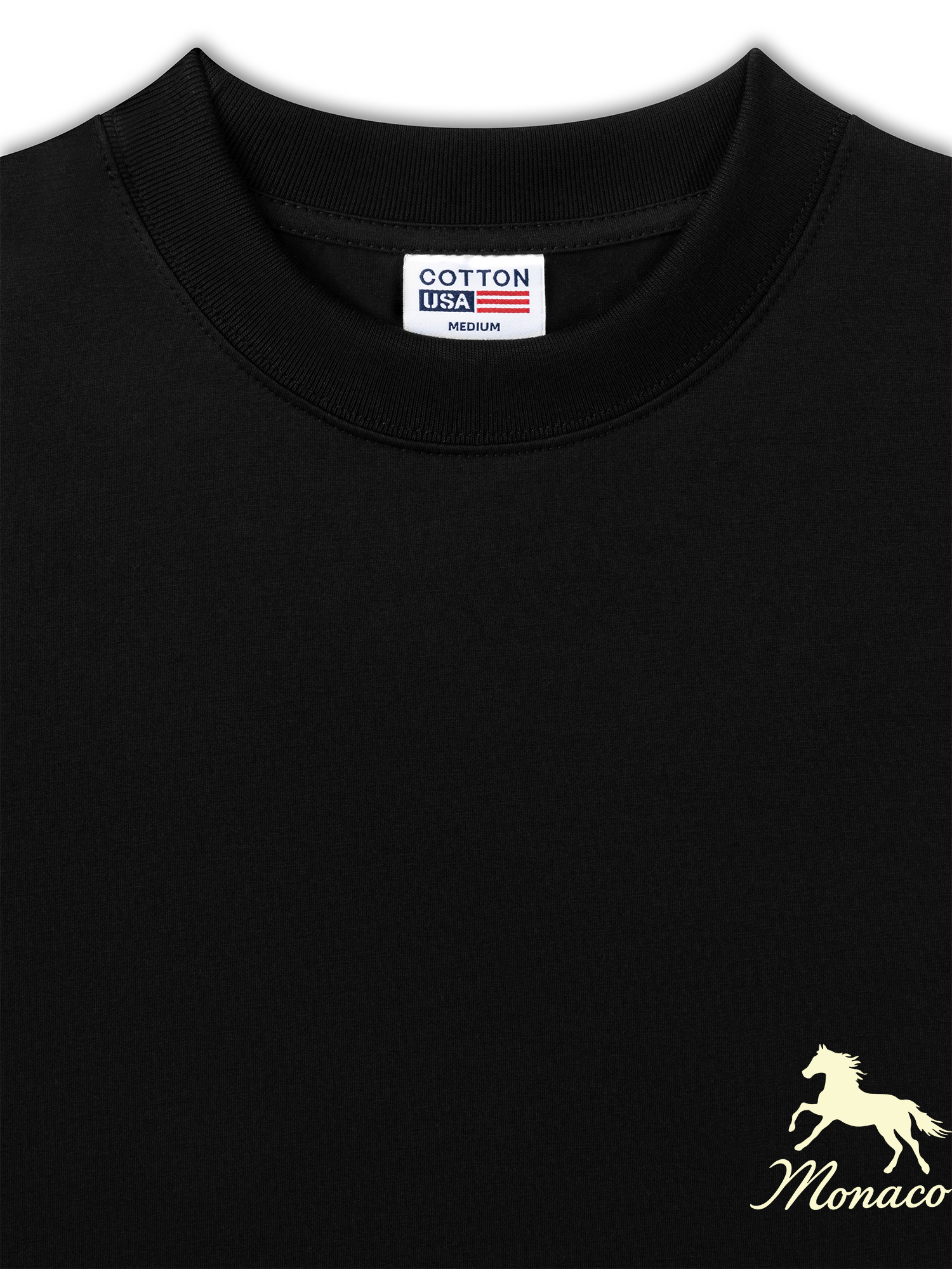 Áo Thun Relaxed Fit Monaco Horse Logo