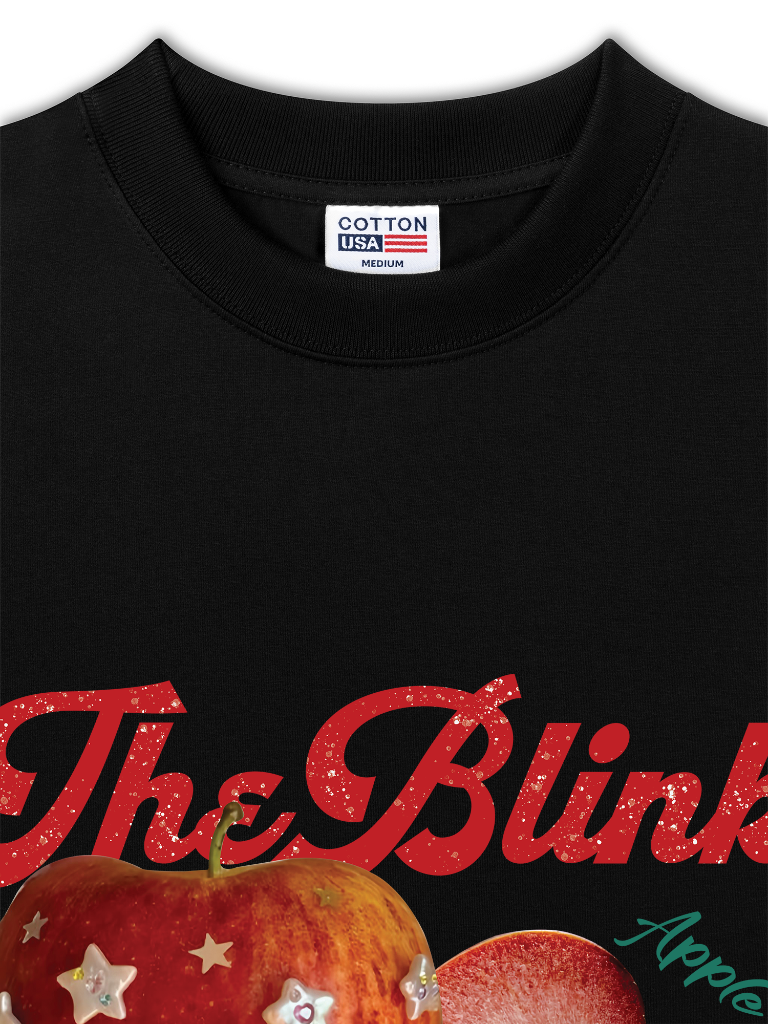 Áo Thun Relaxed Fit Bling The Blink Aplle