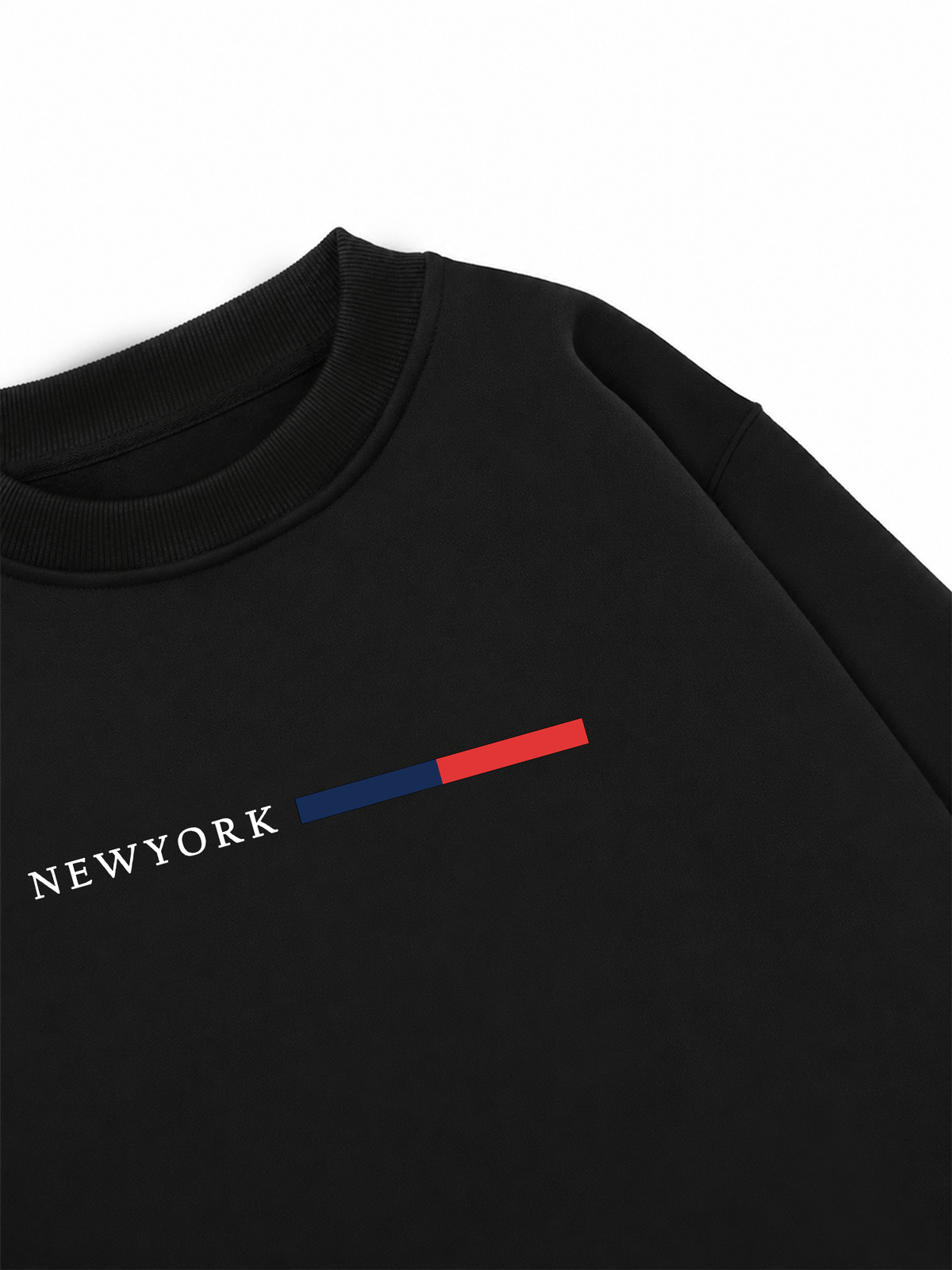 Áo Sweater Nỉ Hai Da City Paris Basic Logo