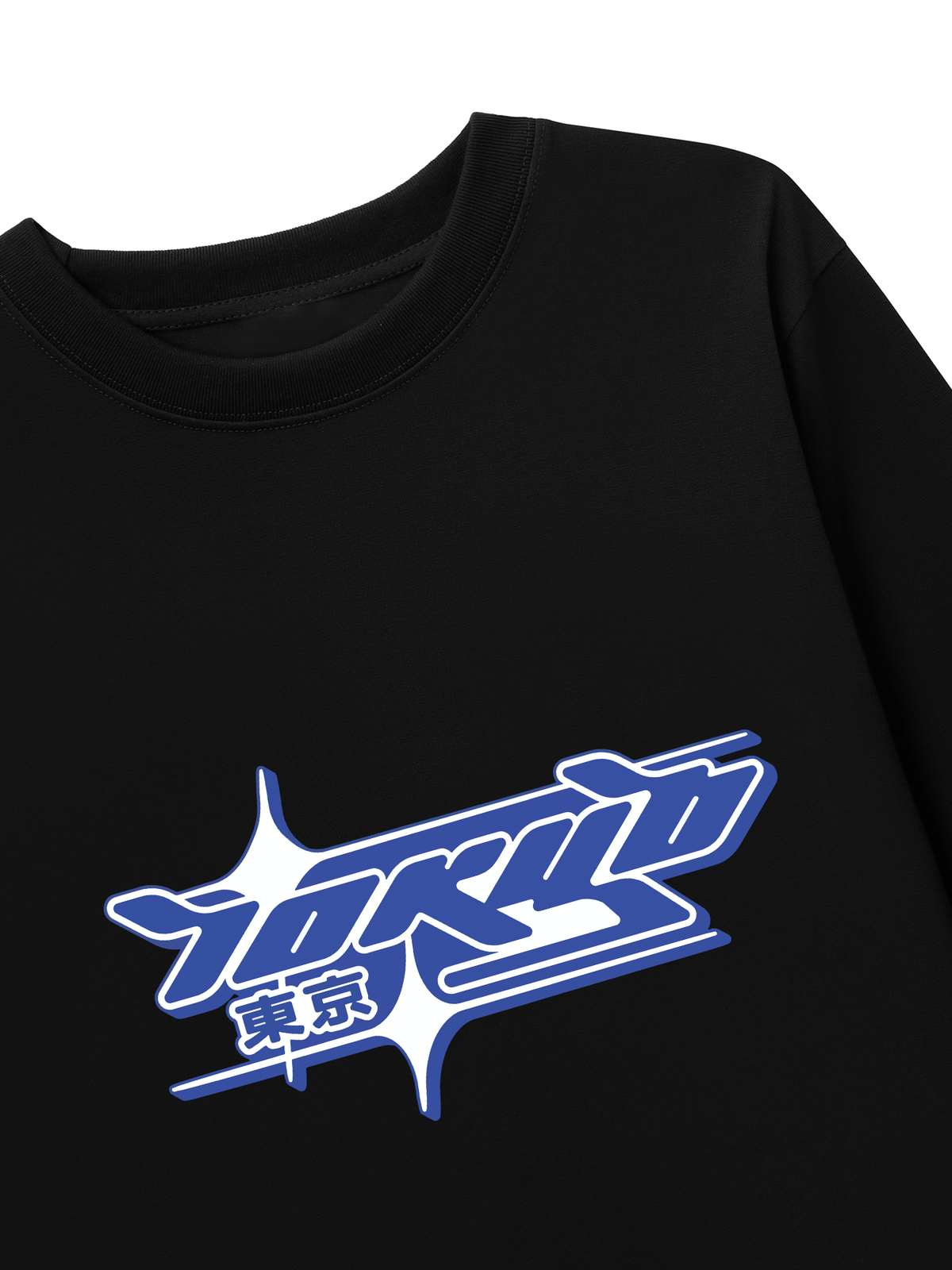Áo Thun Dài Tay City Tokyo Blue