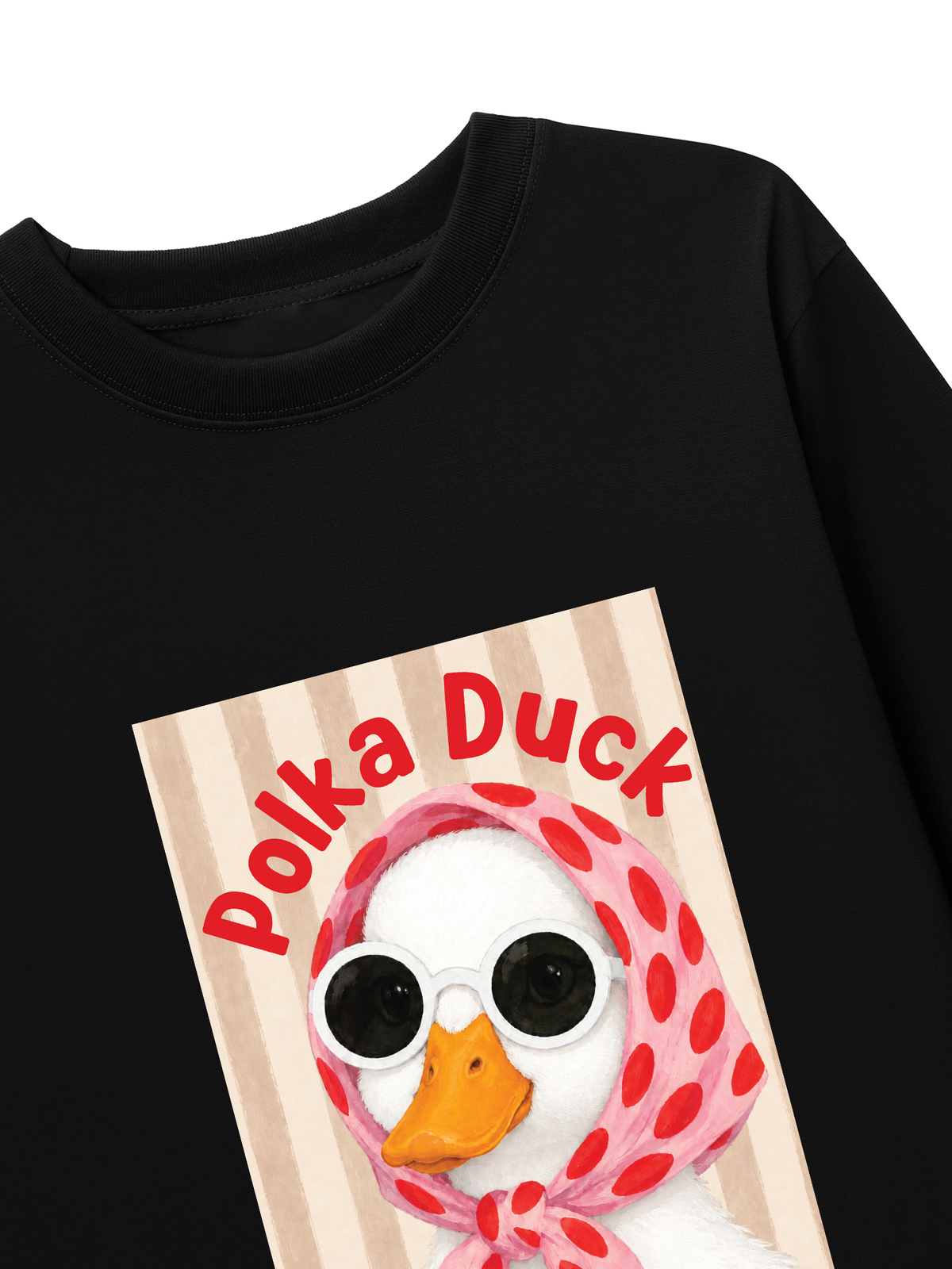 Áo Thun Dài Tay Farm Polka Duck