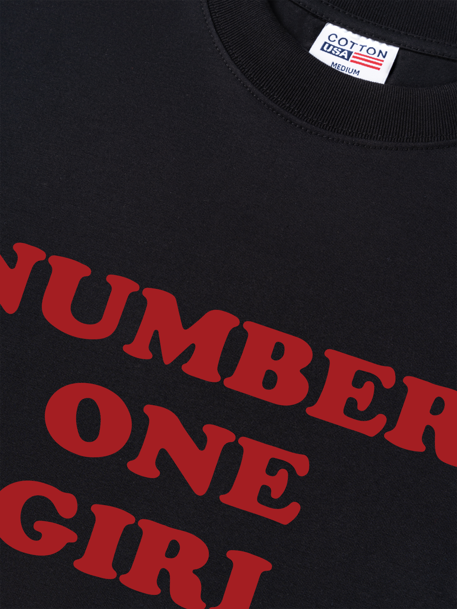 Áo Thun Relaxed Fit Idols BlackPink Number One Girl