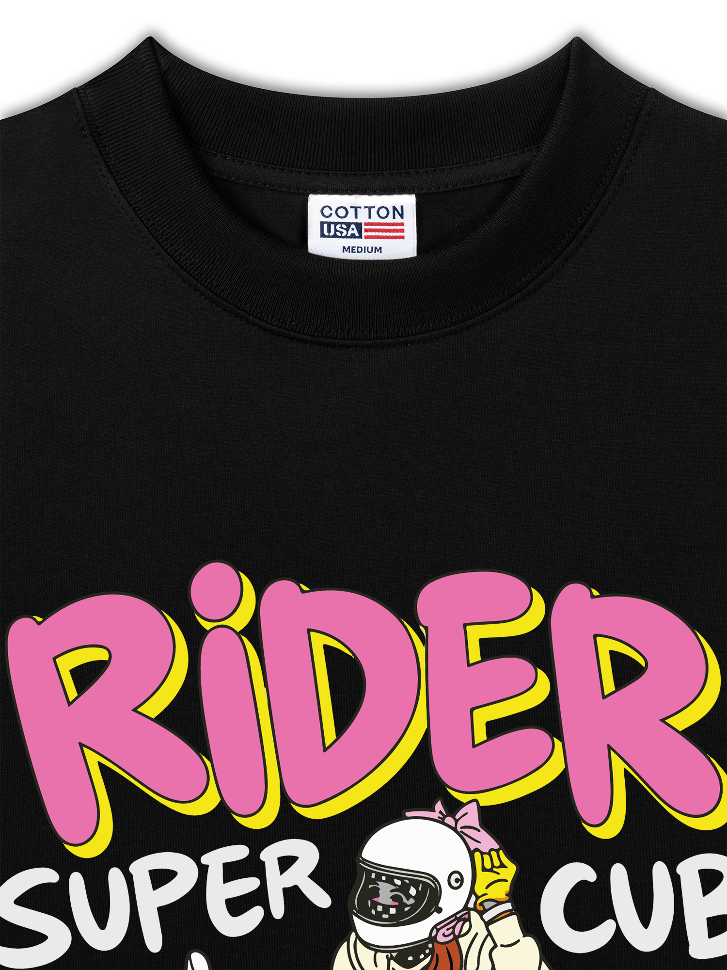 Áo Thun Relaxed Fit  RIDER Super Club