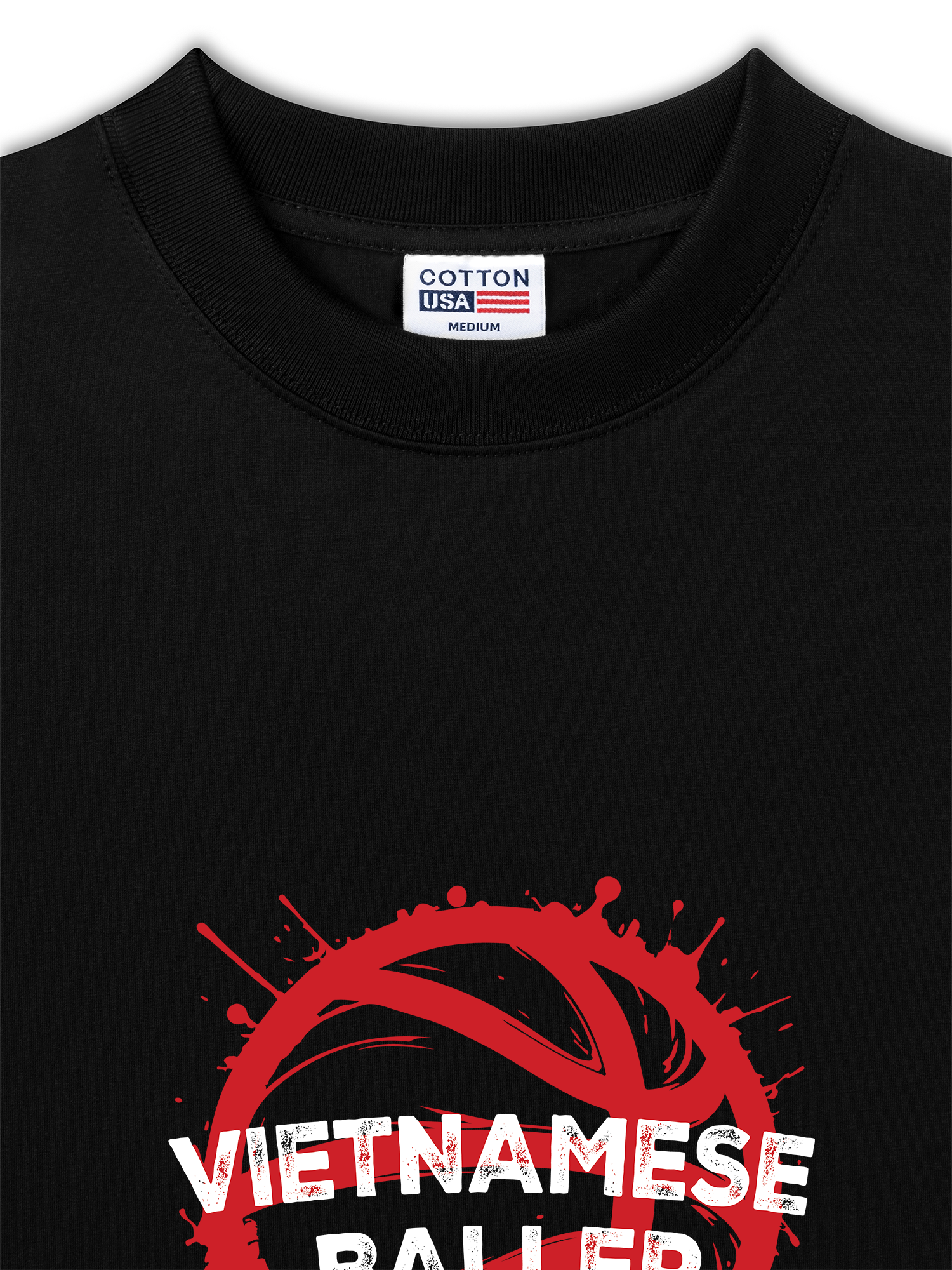 Áo Thun Relaxed Fit Basketball Vietnamese Baller