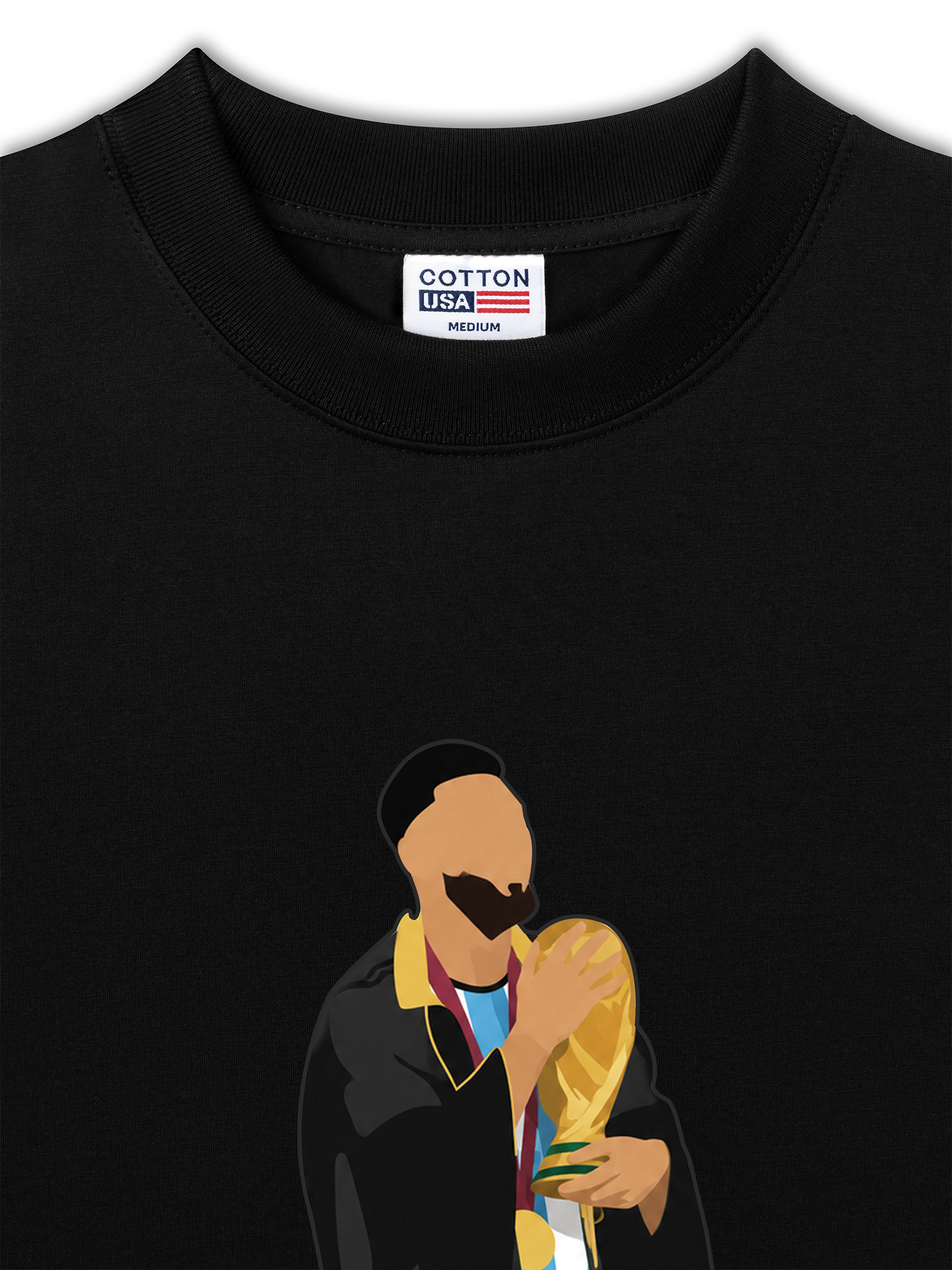 Áo Thun Relaxed Fit  The Goat The Legend
