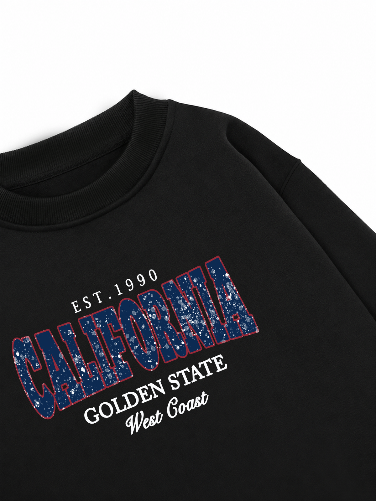 Áo Sweater Nỉ Hai Da California West Coast