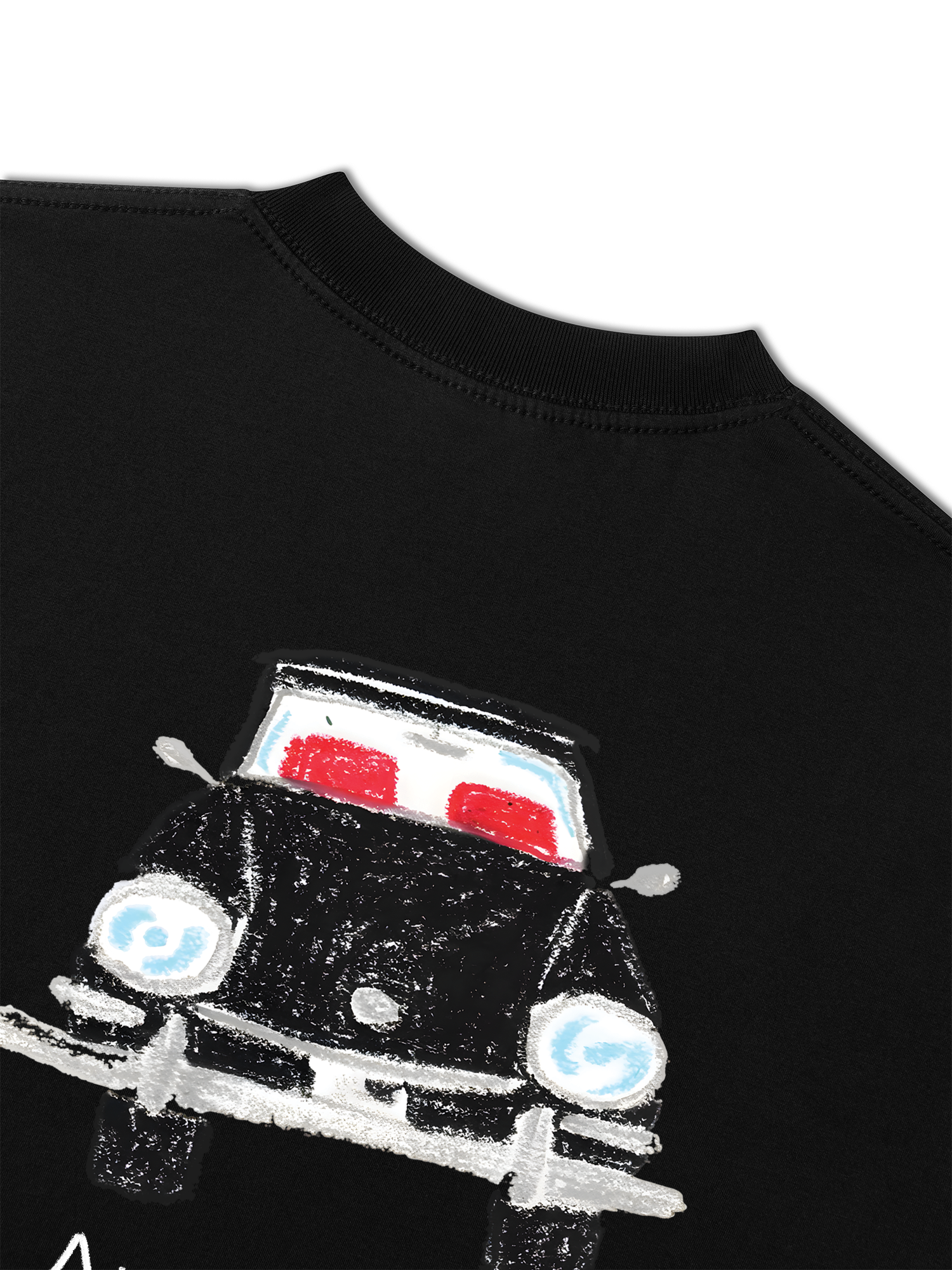 Áo Thun Relaxed Fit Classic Car Dream Crayon