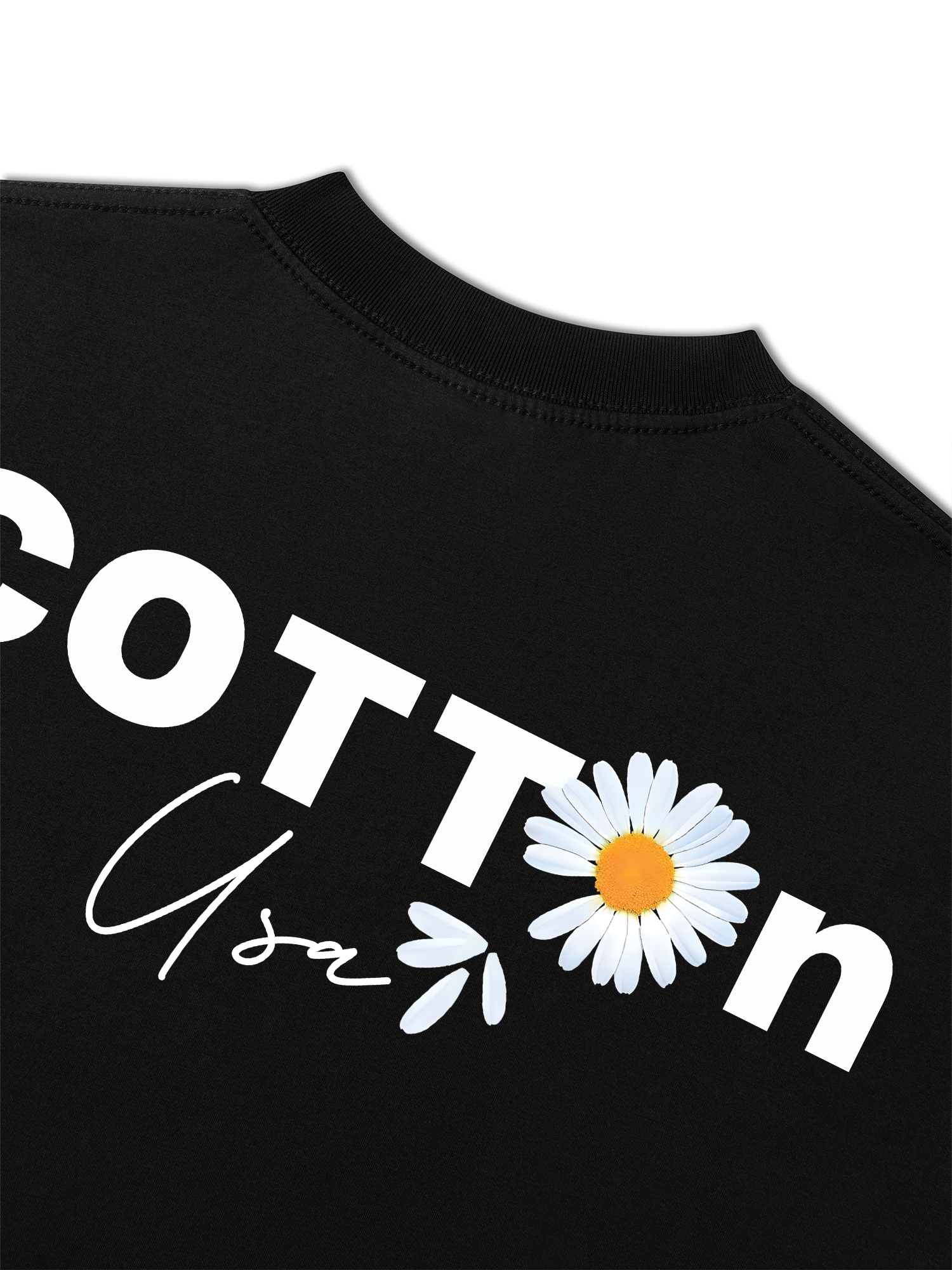 Áo Thun Relaxed Fit Floral Design For VIP Daisy Flower