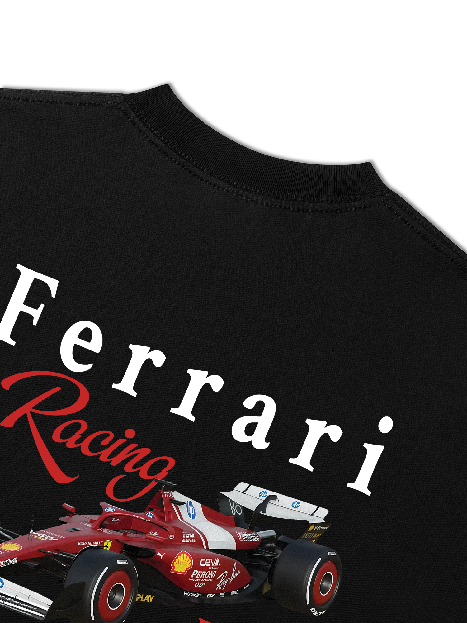 Áo Thun Relaxed Fit Ferrari Racing EST 1950