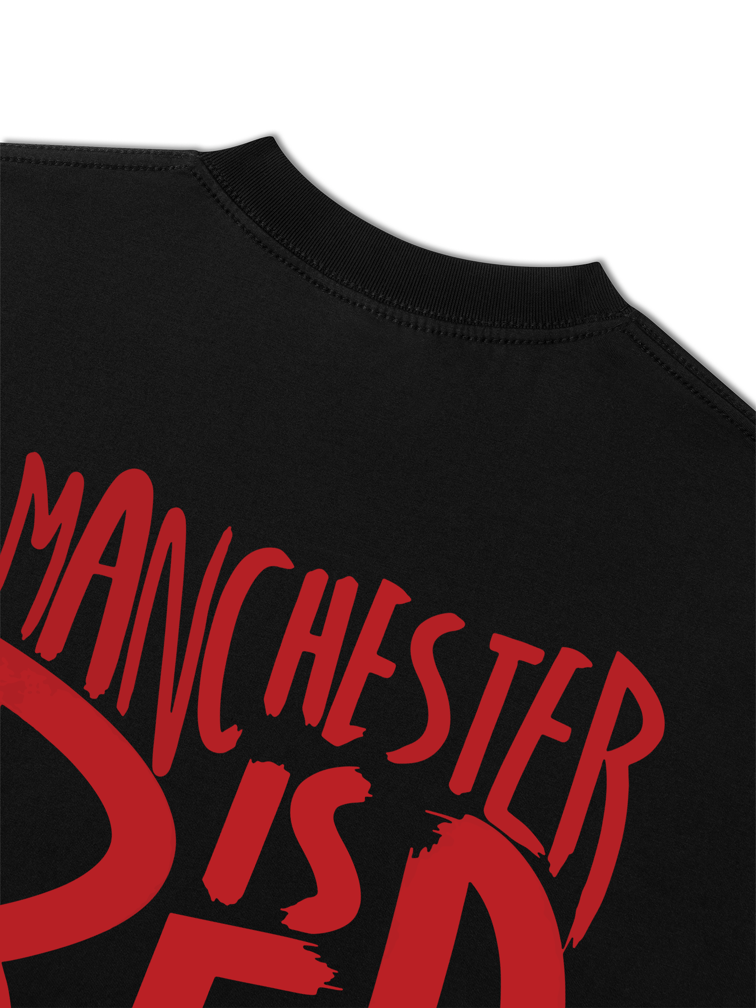 Áo Thun Relaxed Fit Soccer Manchester is Red