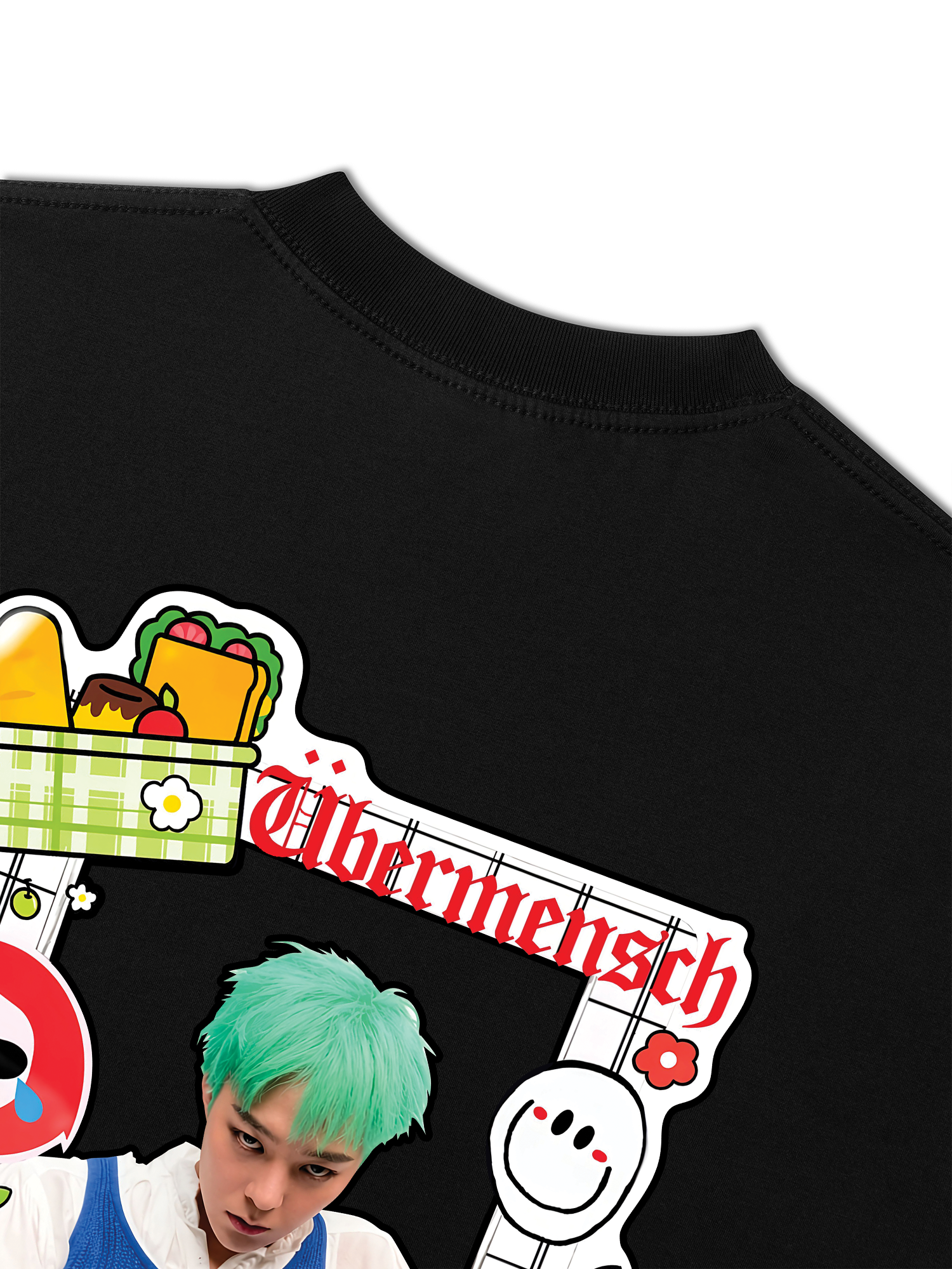 Áo Thun Relaxed Fit Idols G-Dragon Übermensch Frame