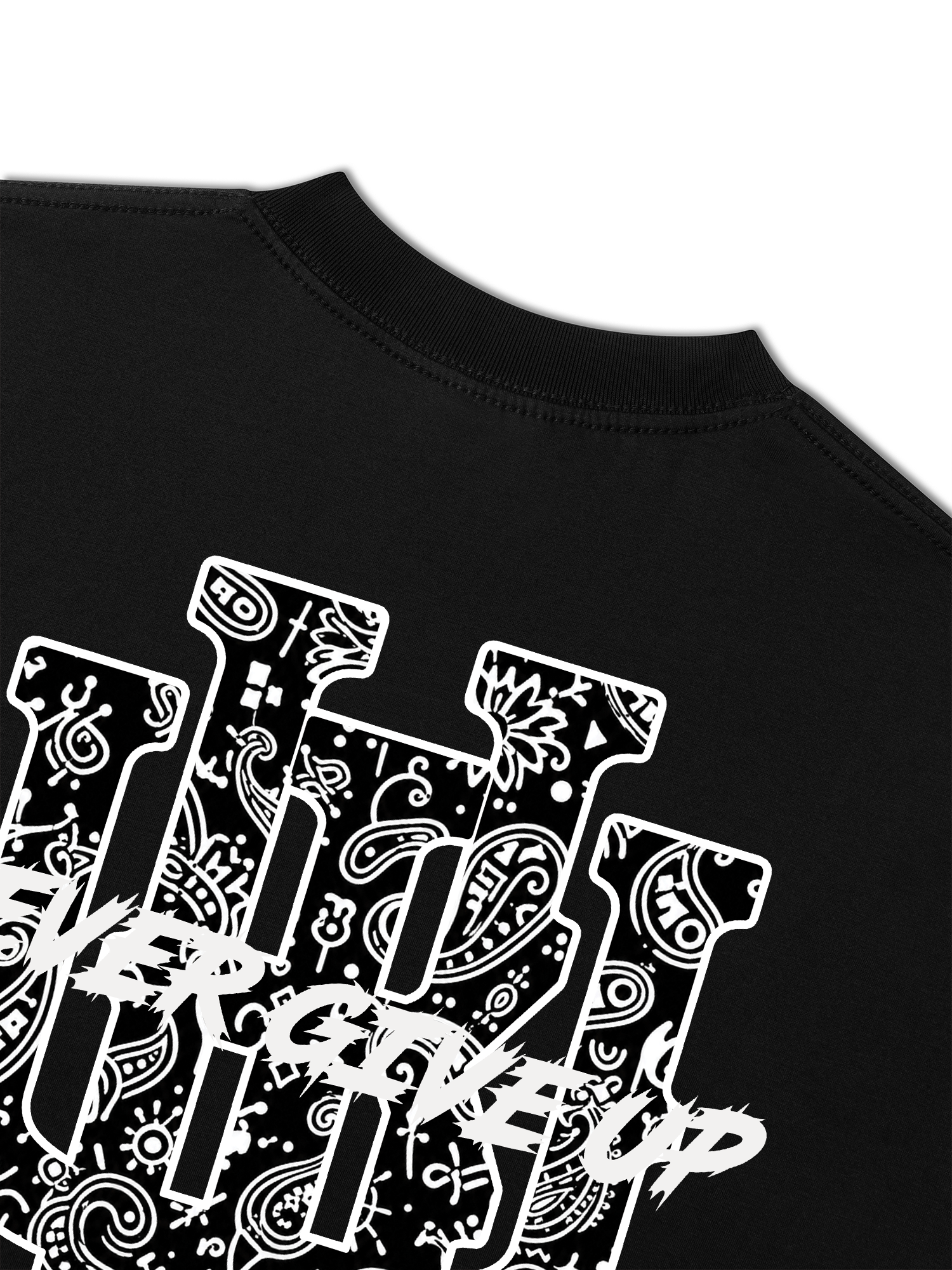 Áo Thun Relaxed Fit Masster Basball Black Never Give Up