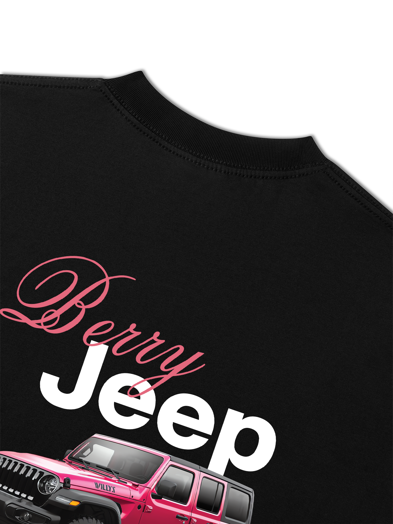 Áo Thun Relaxed Fit Berry Jeep
