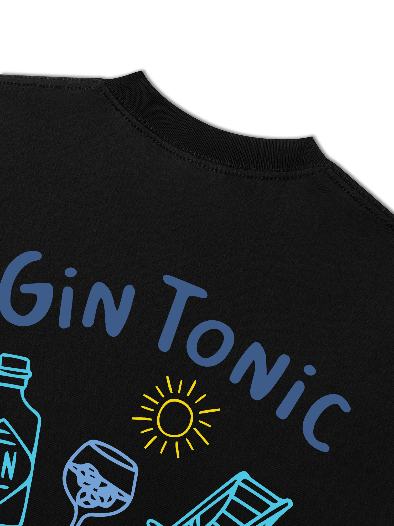 Áo Thun Relaxed Fit Gin Tonic Beach Club