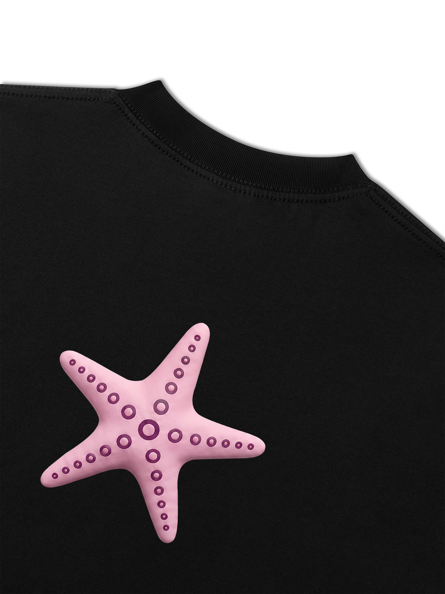 Áo Thun Relaxed Fit Inside Ocean Pink StarFish