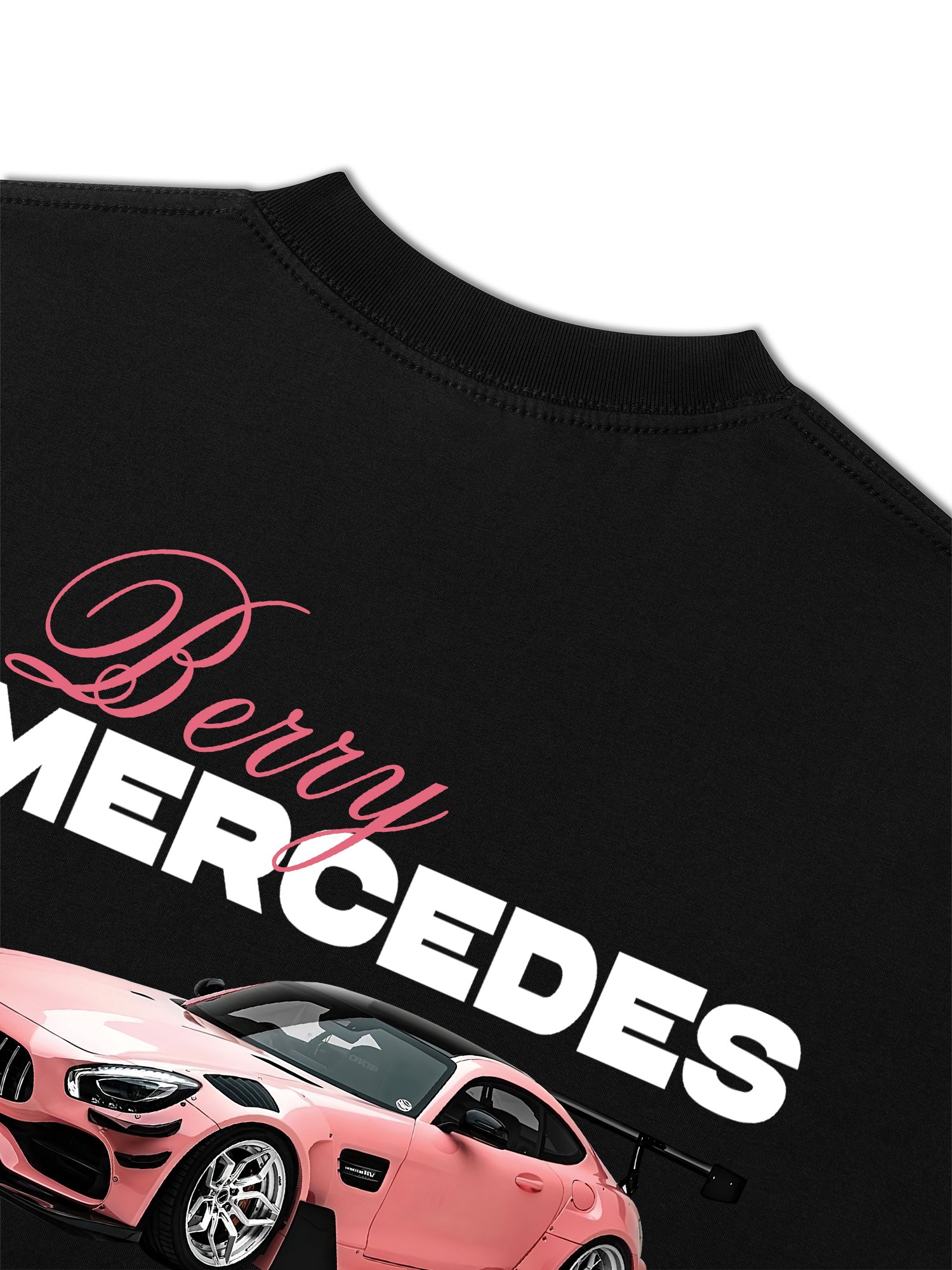 Áo Thun Relaxed Fit Berry Mercedes