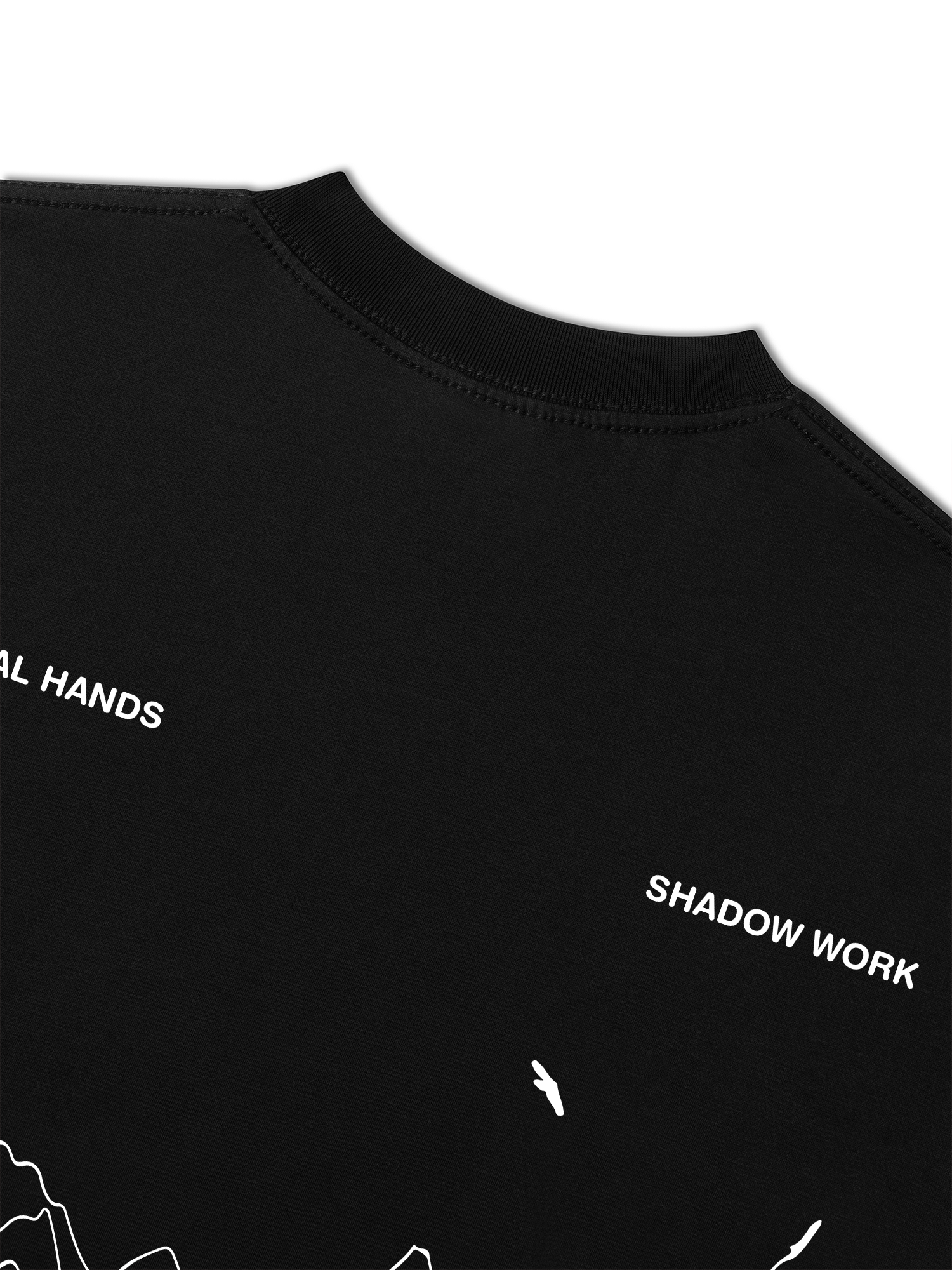 Áo Thun Relaxed Fit Adventure Mammal Hands Shadow Work