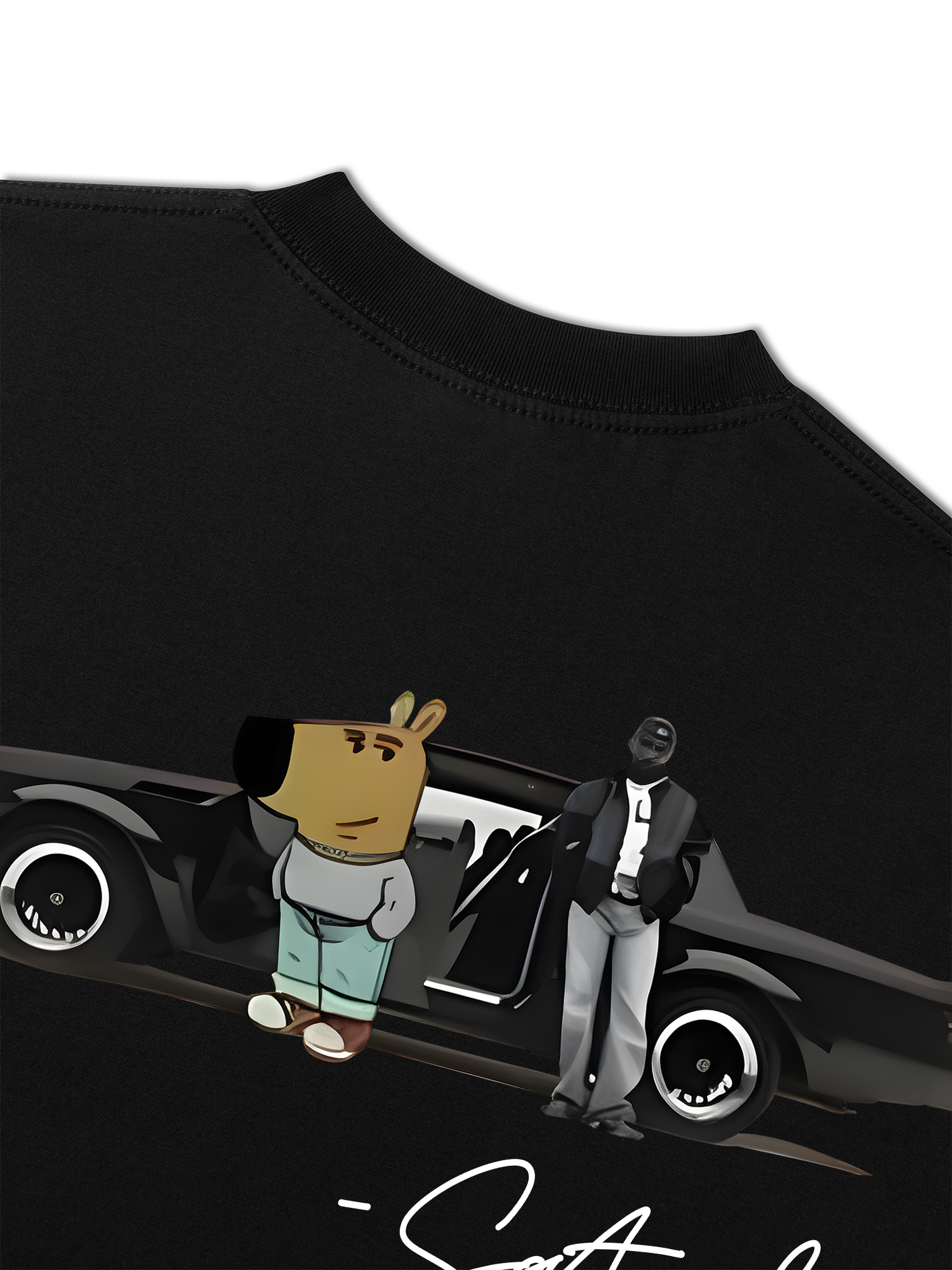 Áo Thun Relaxed Fit Classic Car Saturday