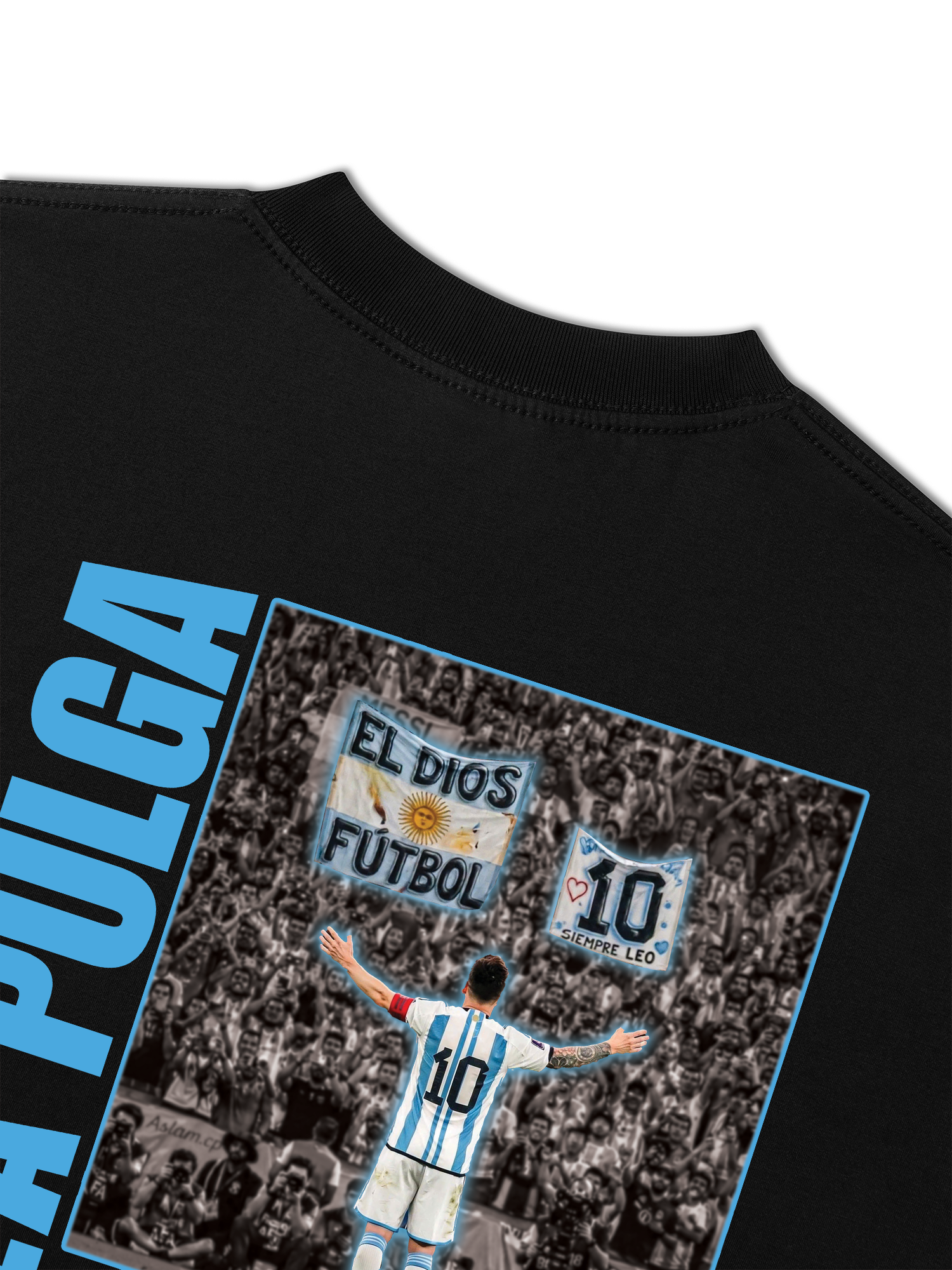 Áo Thun Relaxed Fit LA PULGA Legend Forever