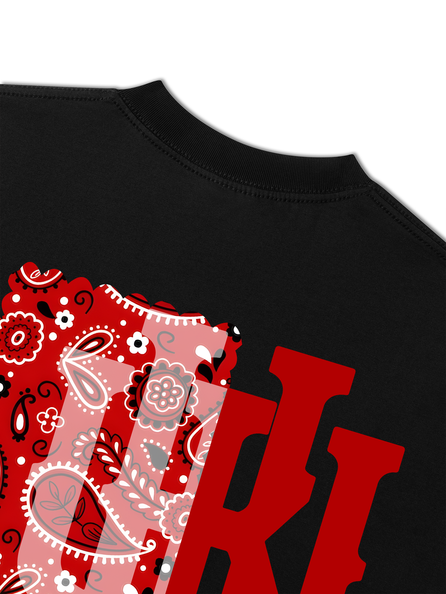 Áo Thun Relaxed Fit Master Baseball Red Bandana