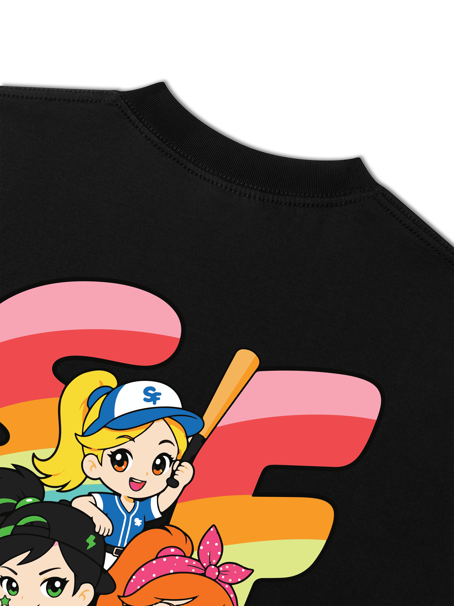 Áo Thun Relaxed Fit Baseball Dream Girls SF