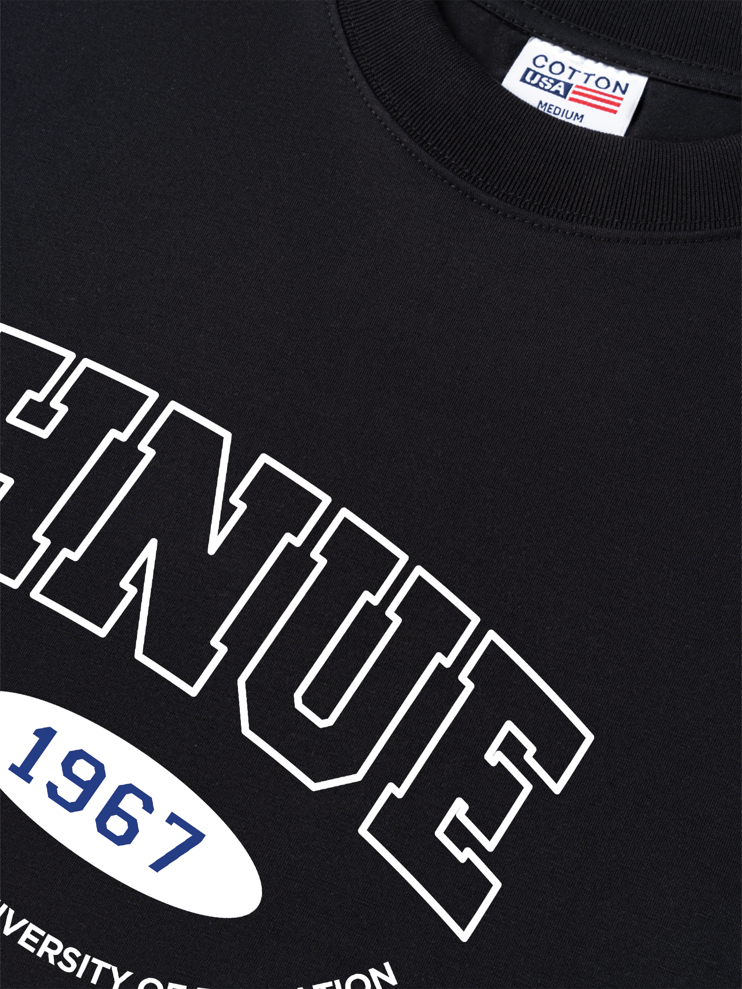 Áo Thun Relaxed Fit HNUE - Hanoi National University of Education