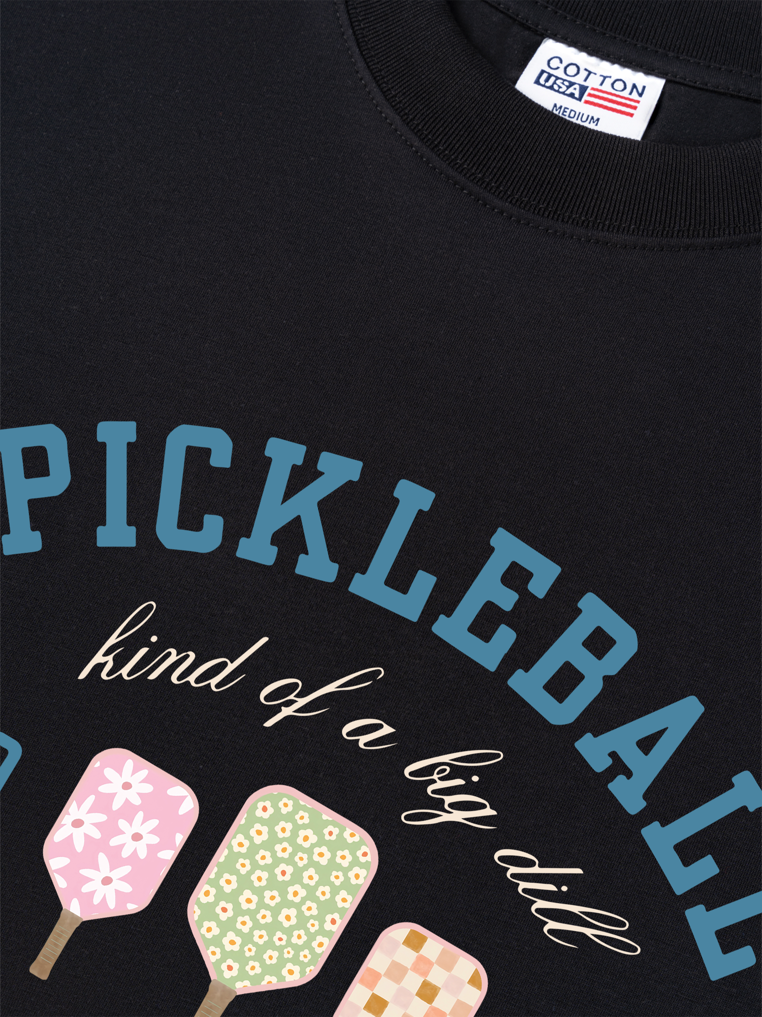 Áo Thun Relaxed Fit Pickleball Athletic Club