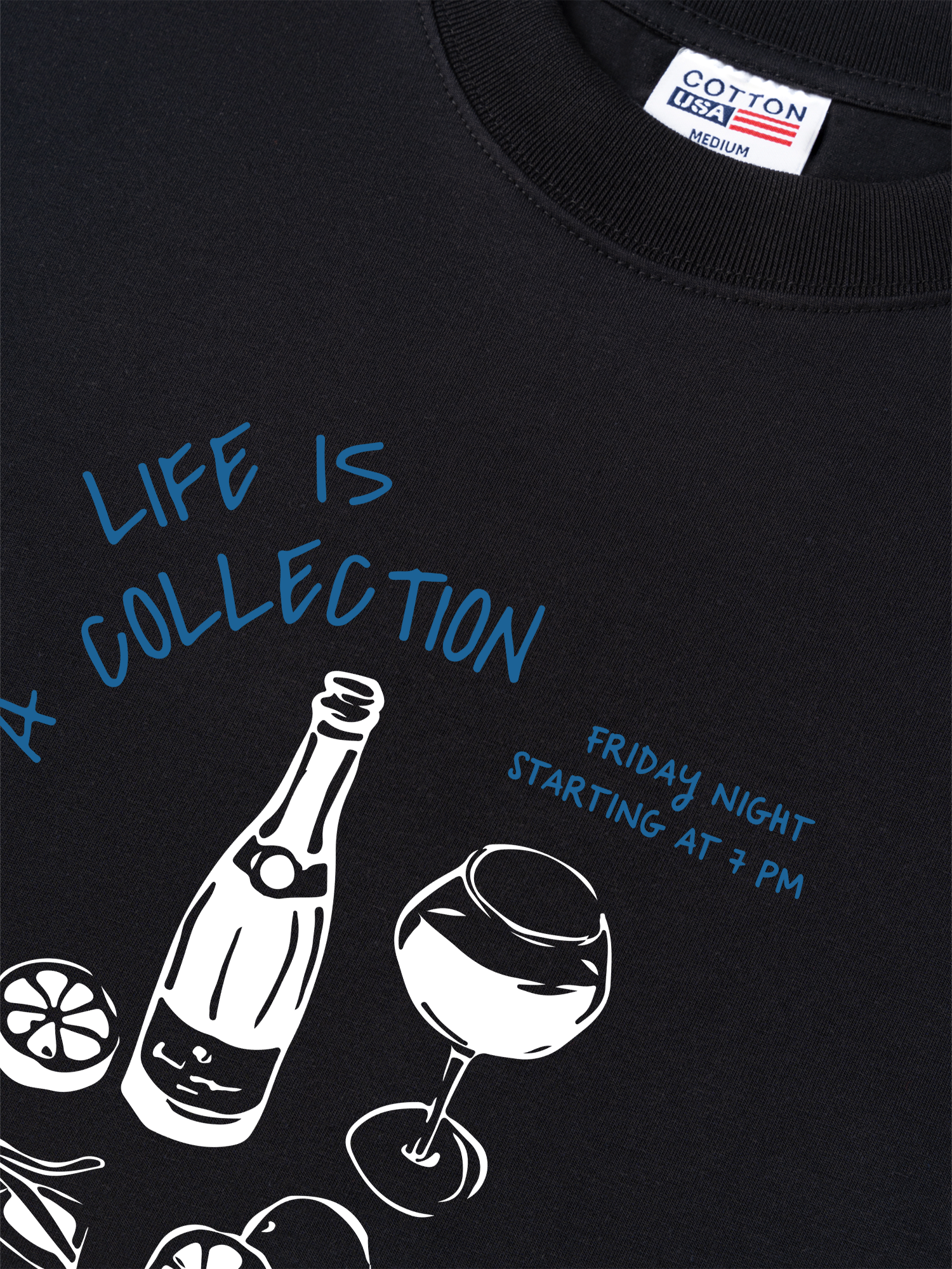 Áo Thun Relaxed Fit Life Is A Collection