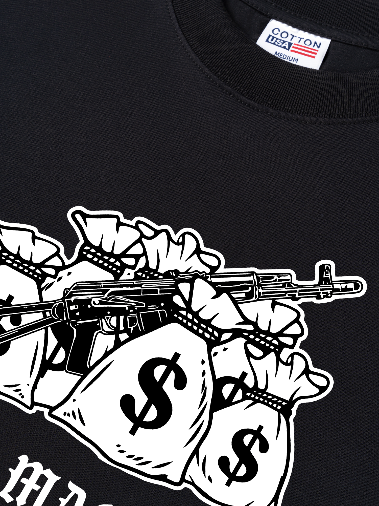 Áo Thun Relaxed Fit Money Bad Master