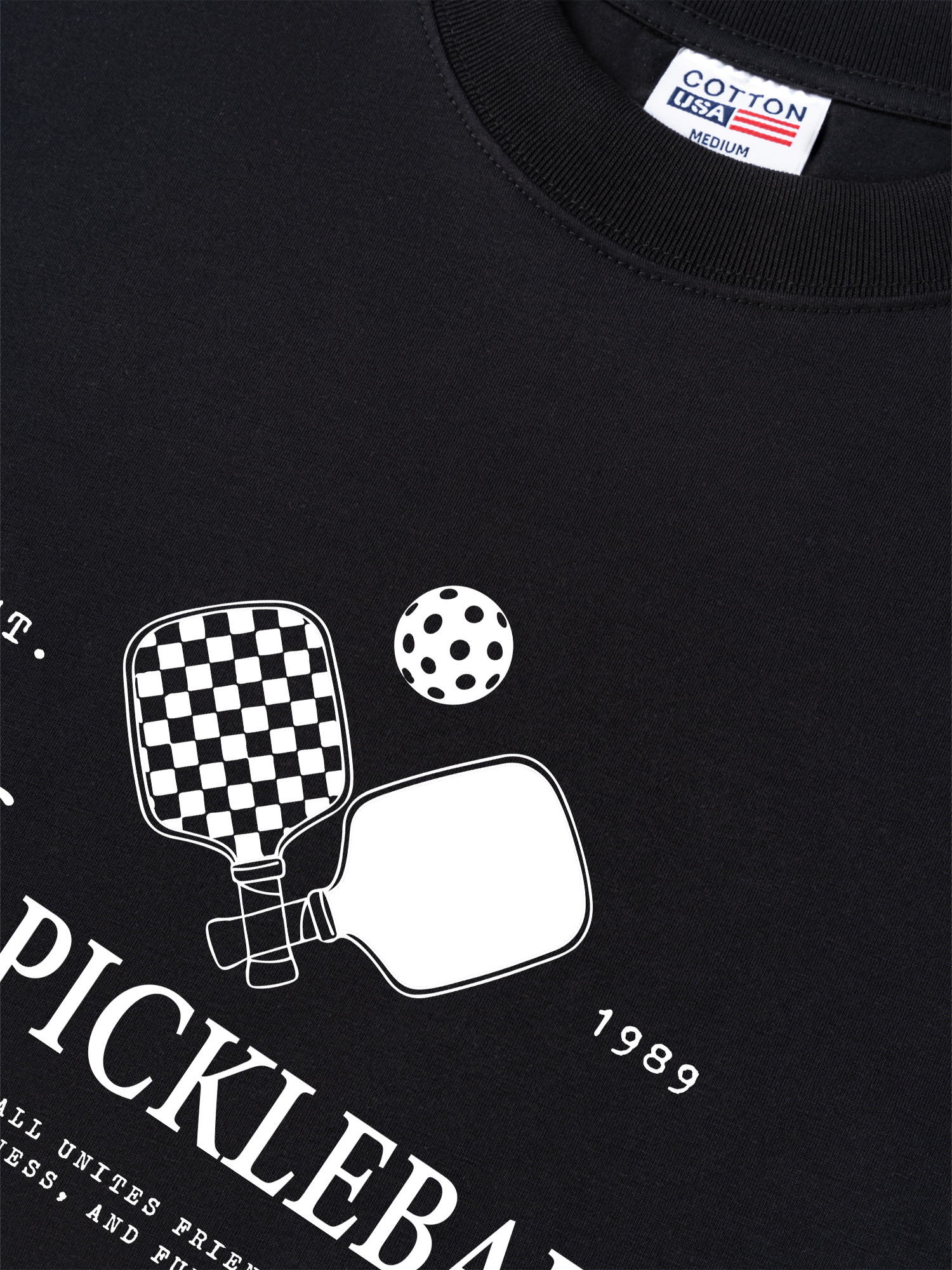 Áo Thun Relaxed Fit Pickleball Unites Friends