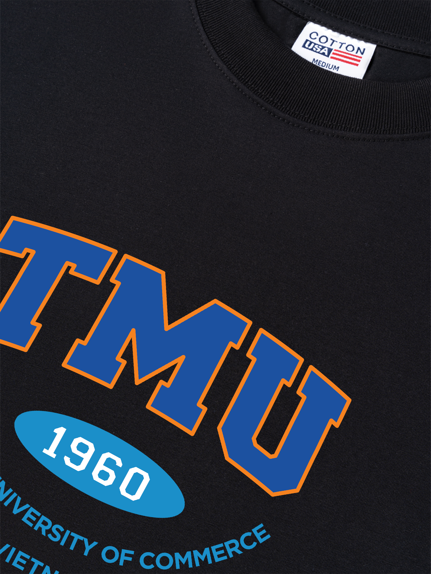 Áo Thun Relaxed Fit TMU -  Vietnam University of Commerce