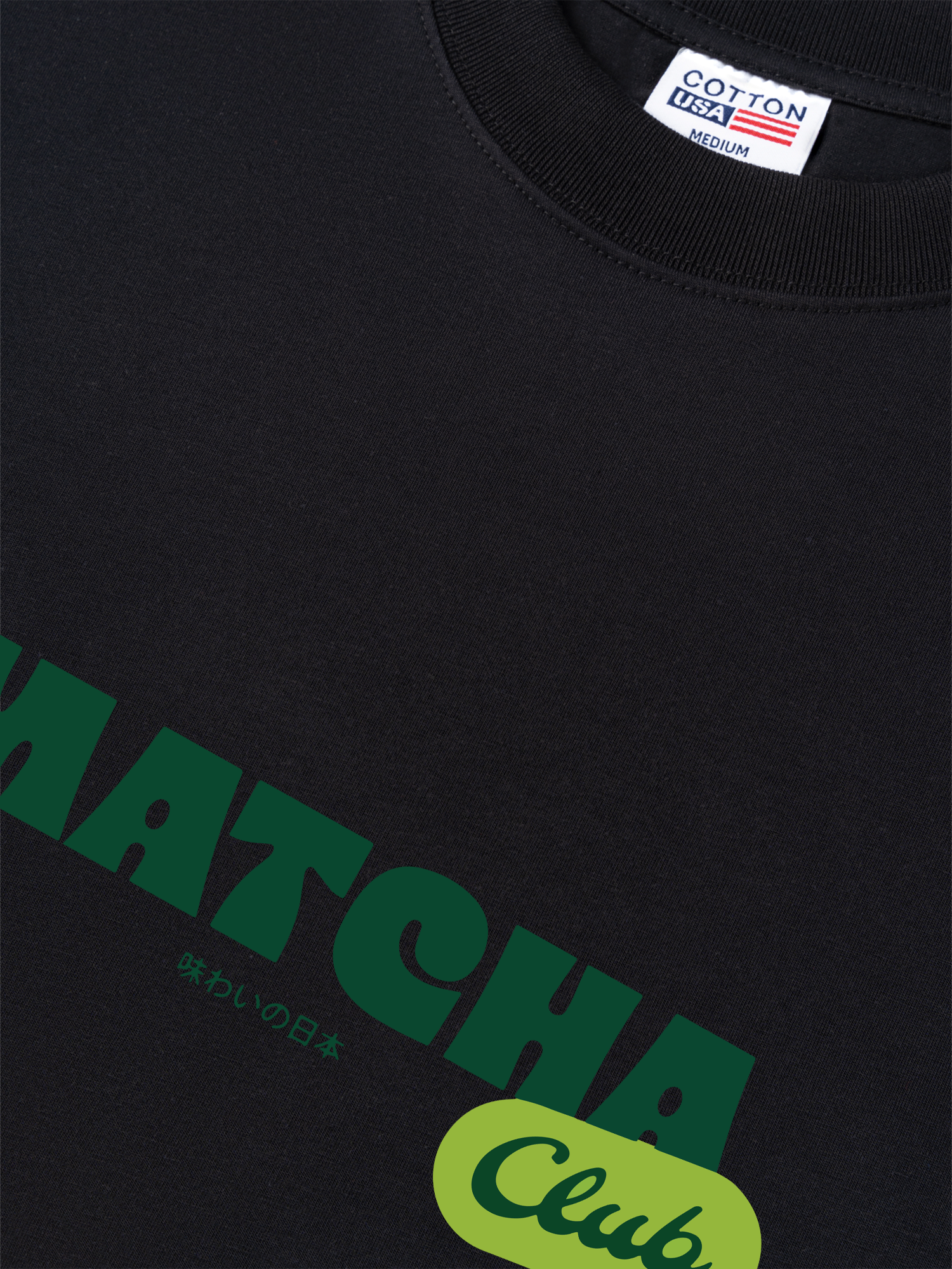 Áo Thun Relaxed Fit Daily Cup Matcha Club