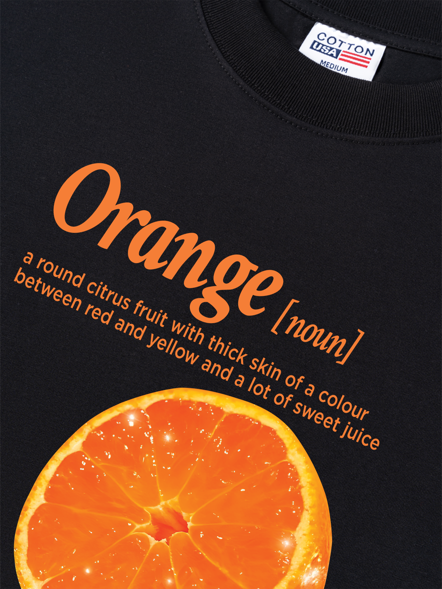 Áo Thun Relaxed Fit Tropical Orange