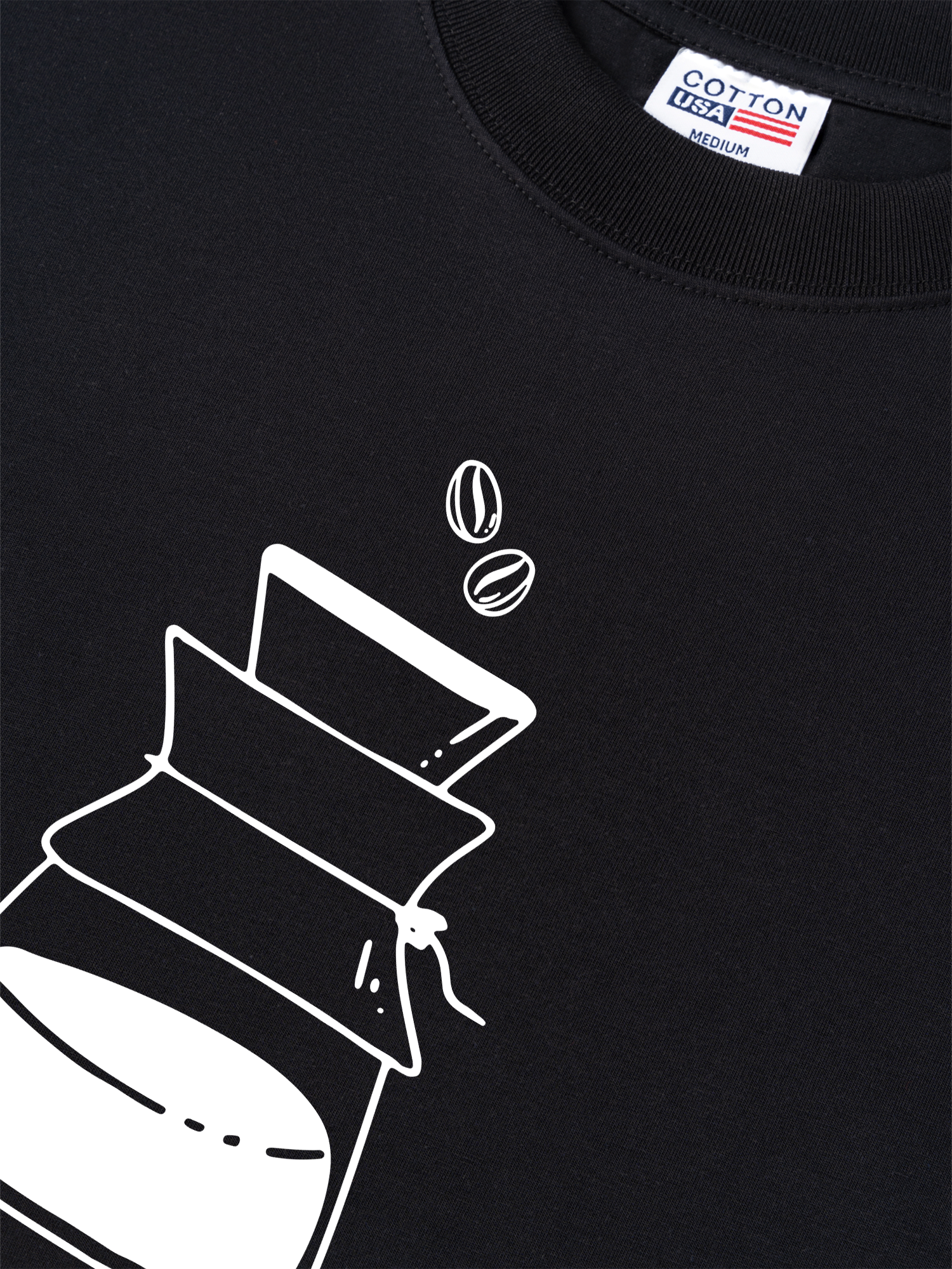 Áo Thun Relaxed Fit Daily Cup No Coffee No Workee