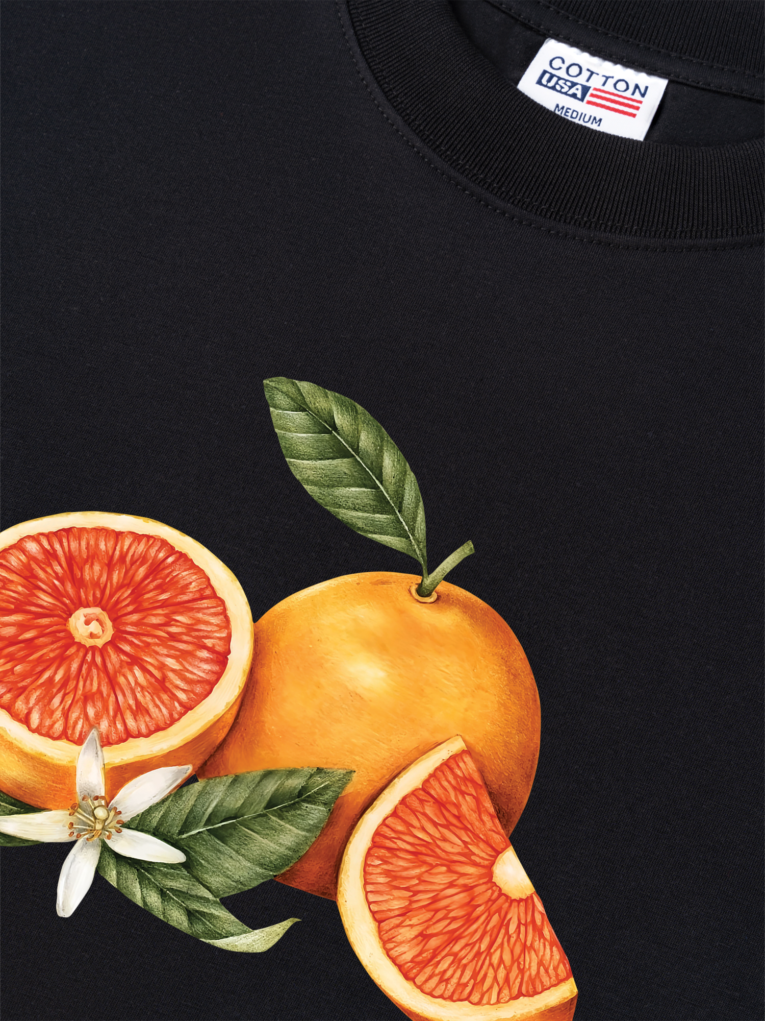 Áo Thun Relaxed Fit Tropical Orange