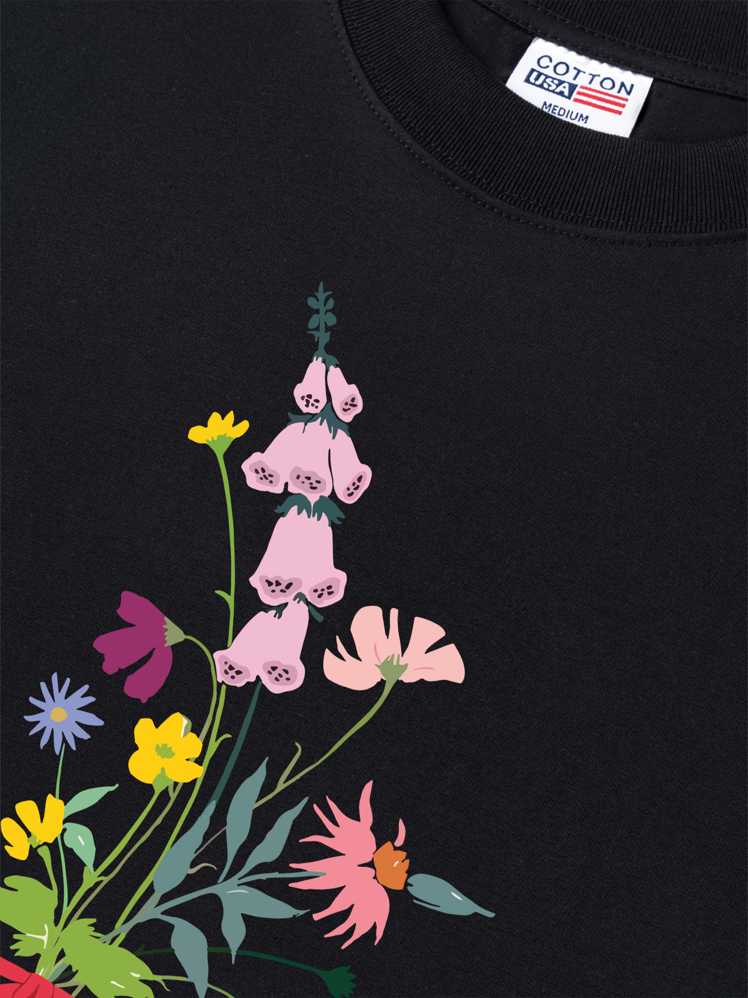 Áo Thun Relaxed Fit Floral Send me Flowers