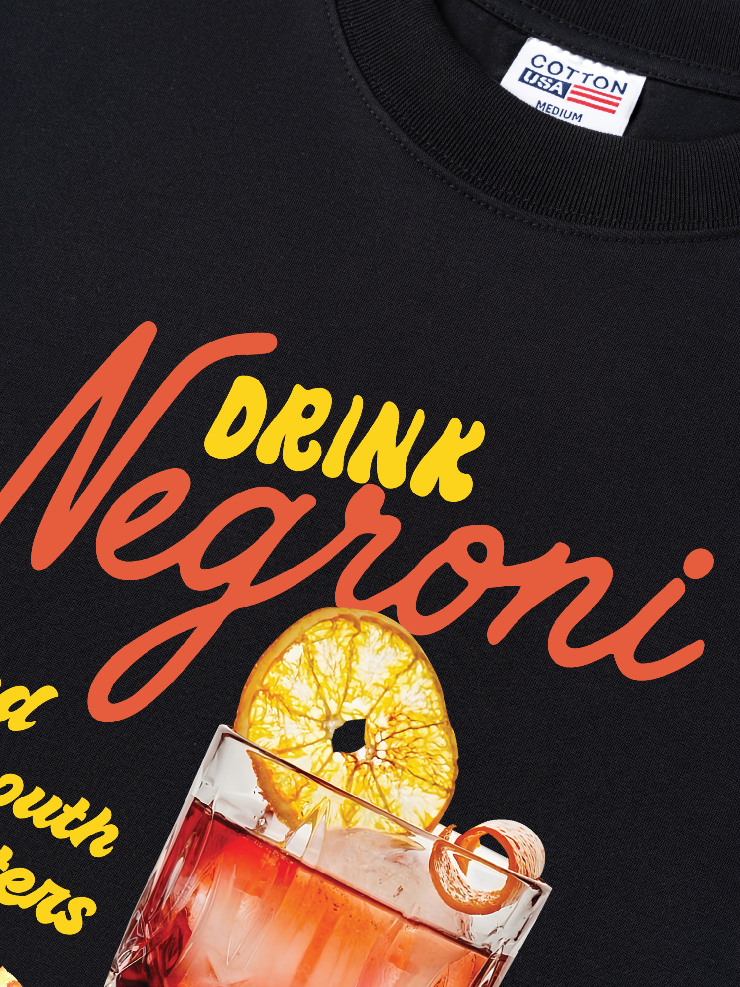 Áo Thun Relaxed Fit Negroni Drink