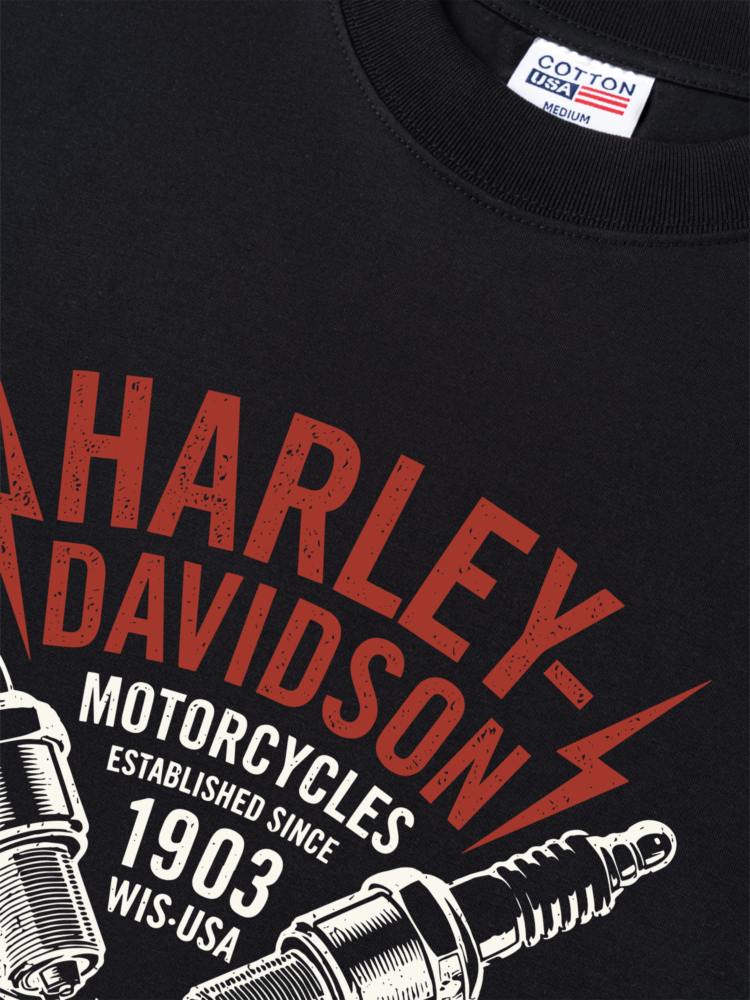 Áo Thun Relaxed Fit Motorbike Harley Davidson Motocycles