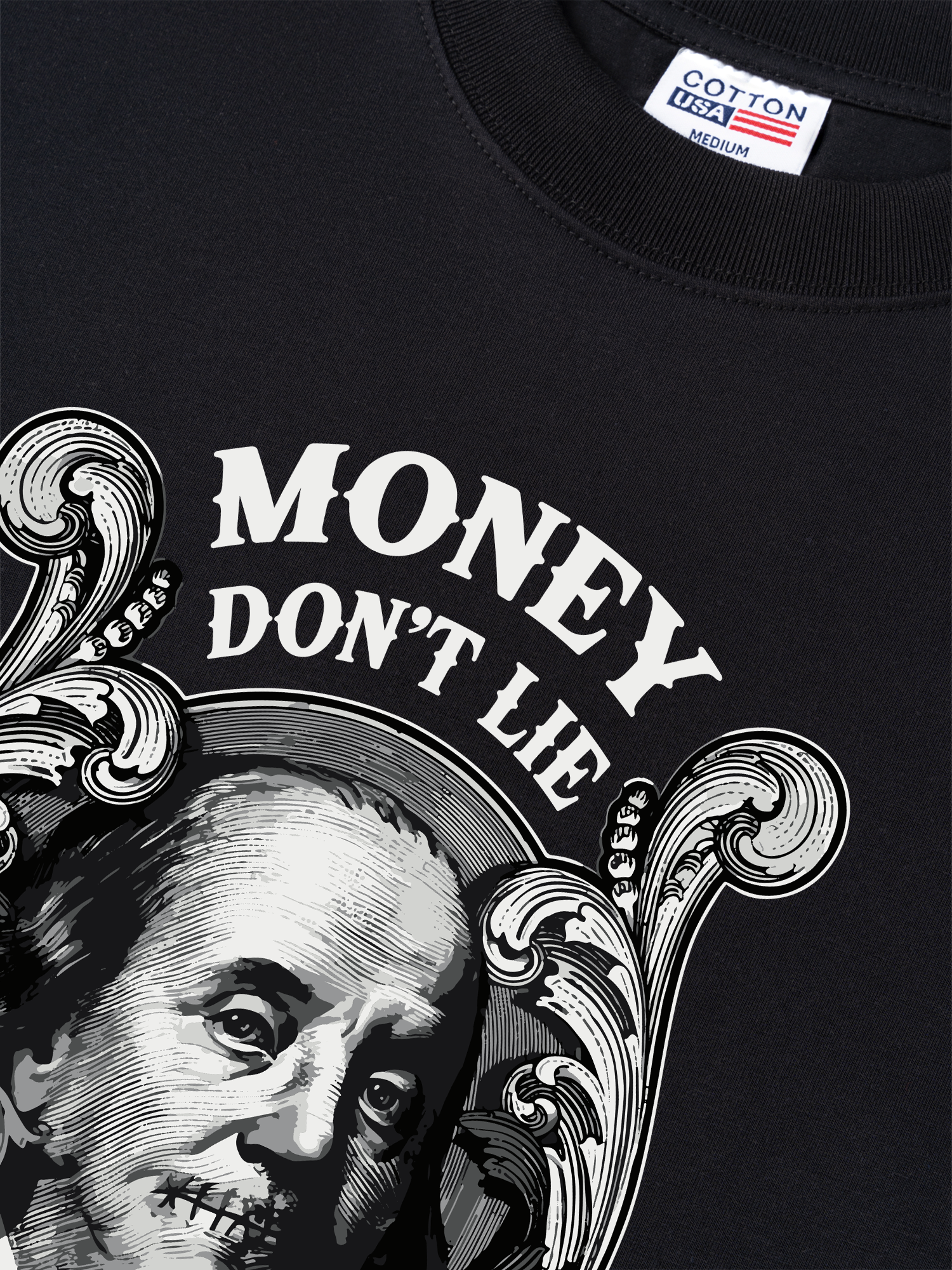 Áo Thun Relaxed Fit Money Don't Lie