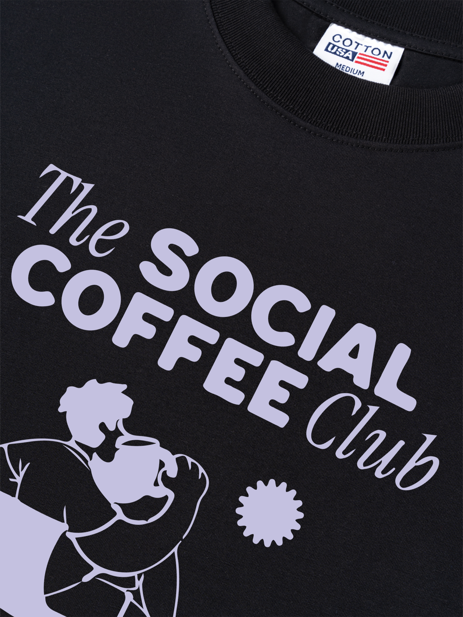 Áo Thun Relaxed Fit Daily Cup The Social Coffee Club