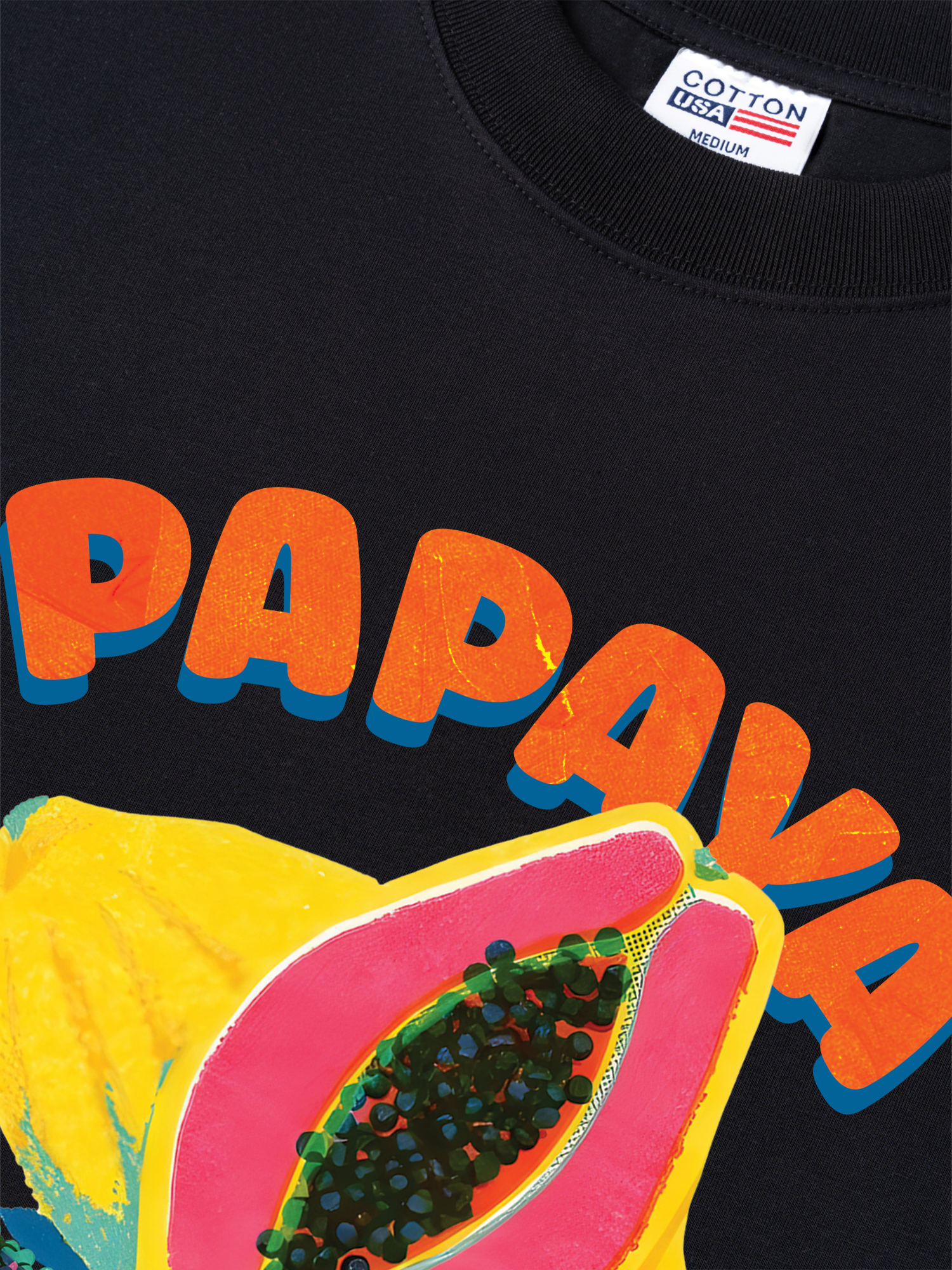 Áo Thun Relaxed Fit Tropical Papaya