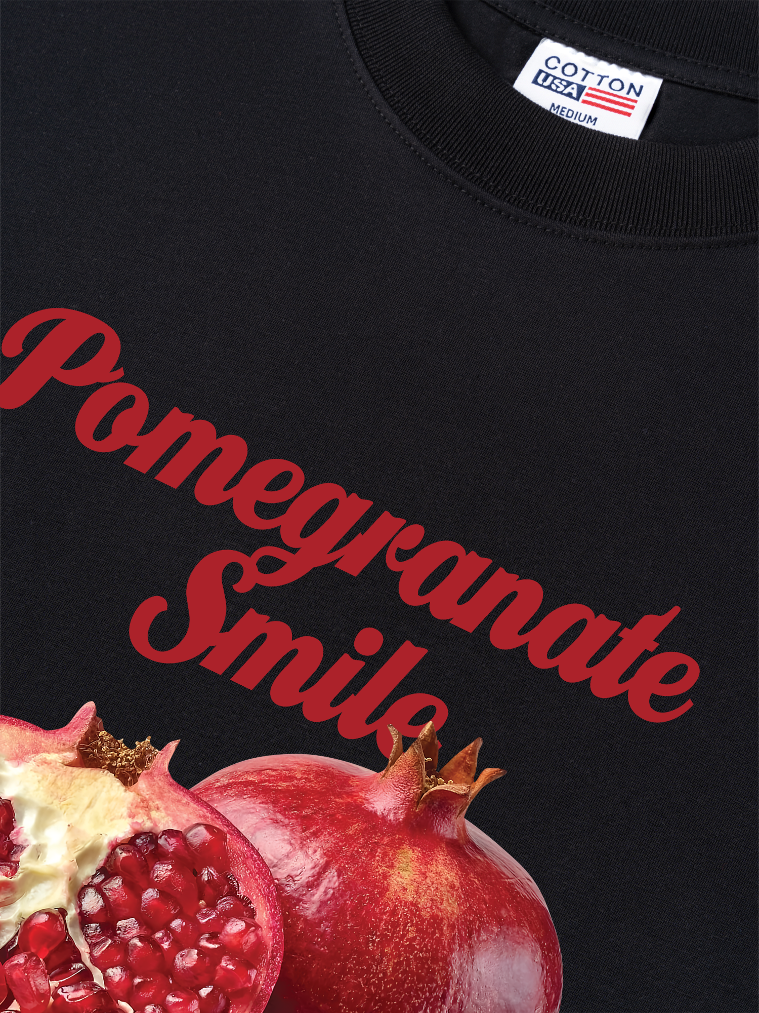 Áo Thun Relaxed Fit Tropical Pomegranate Smile