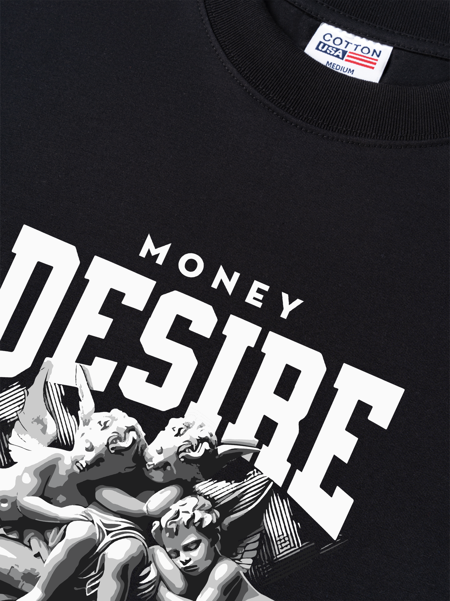 Áo Thun Relaxed Fit Money Desire Angel