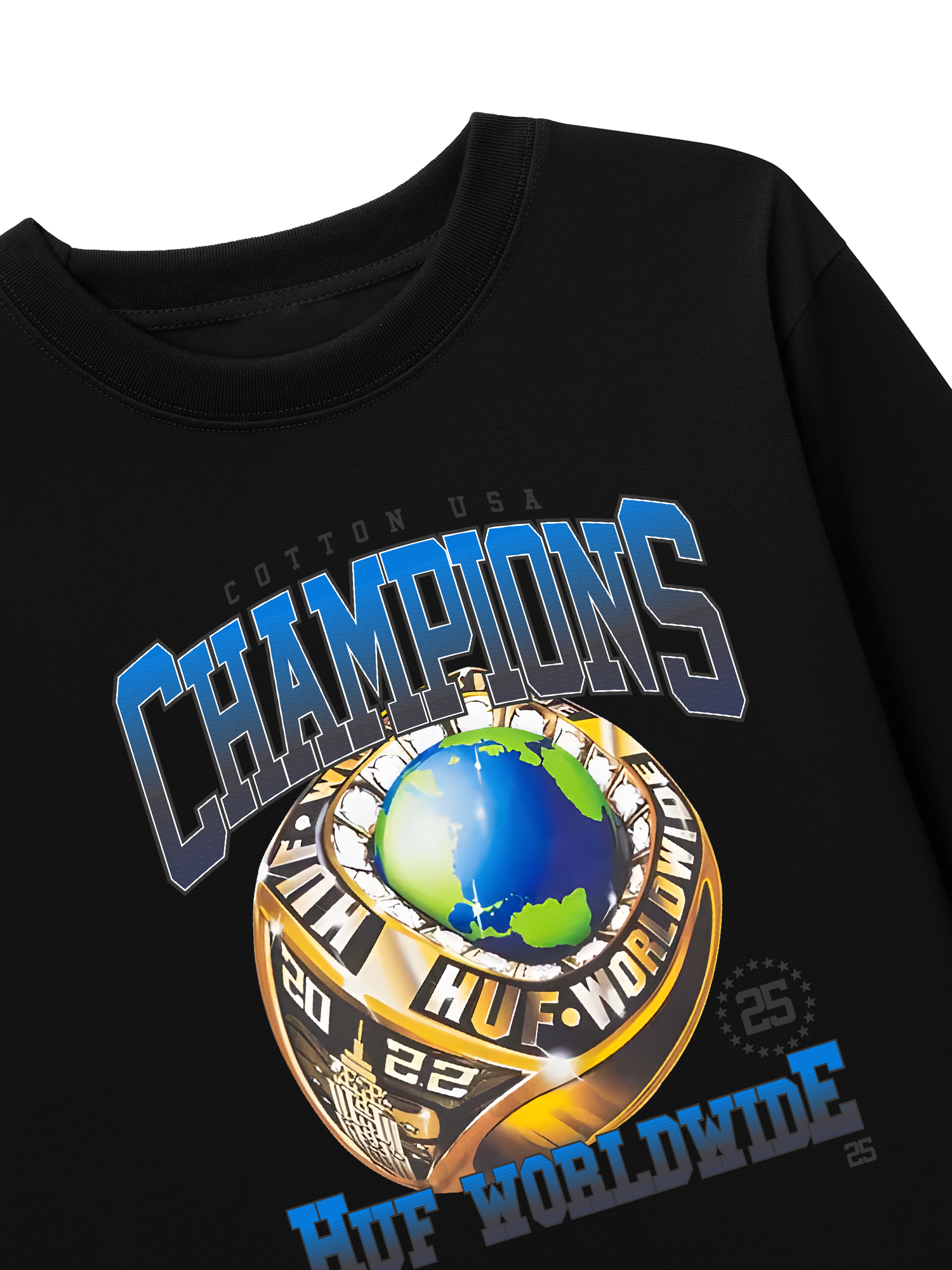 Áo Thun Dài Tay Champions Huf Worldwide